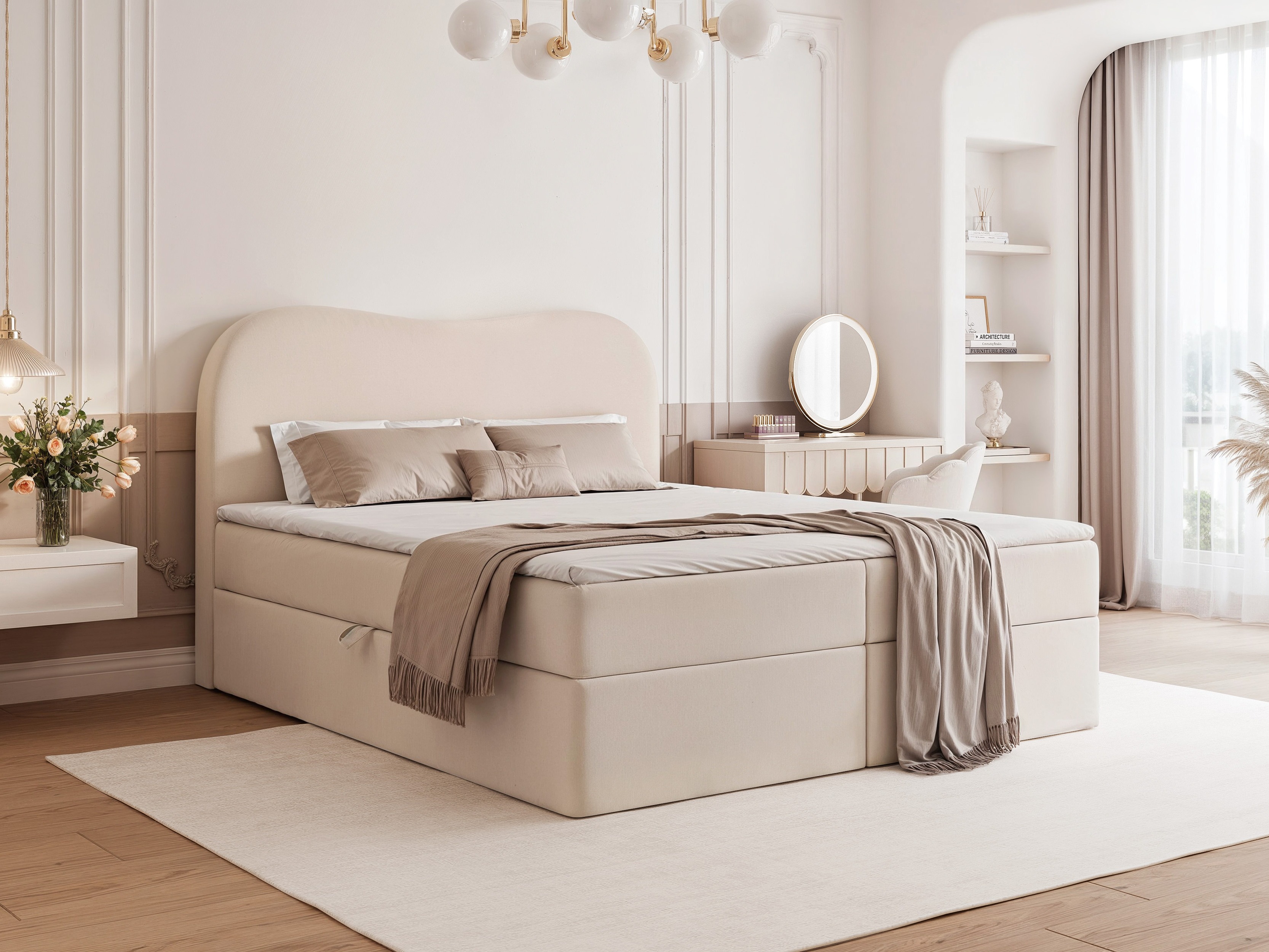 Boxspring krevet Hesperia 117 (Dream Velvet 202.03)