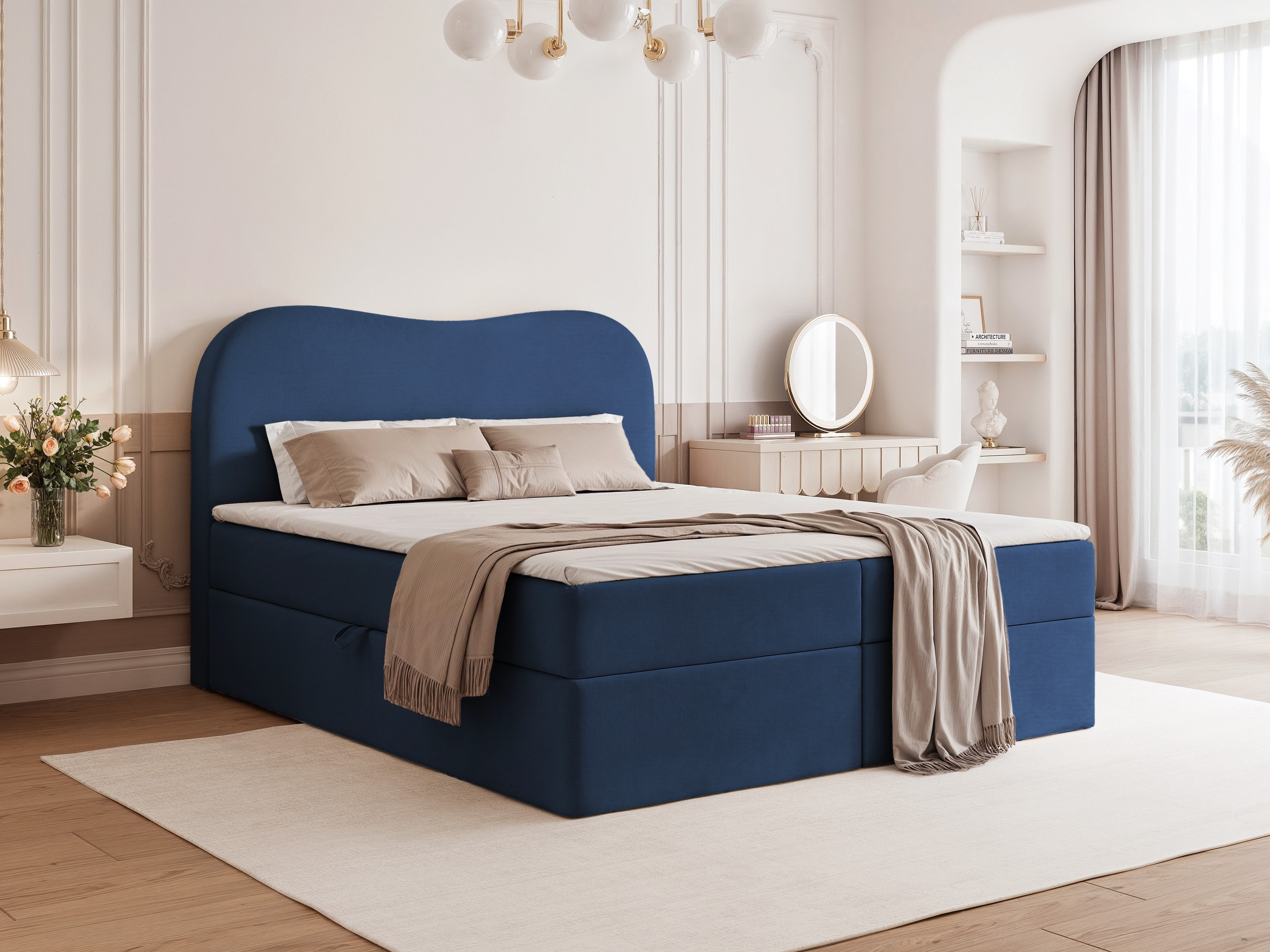 Boxspring krevet Hesperia 117 (Dream Velvet 202.24)