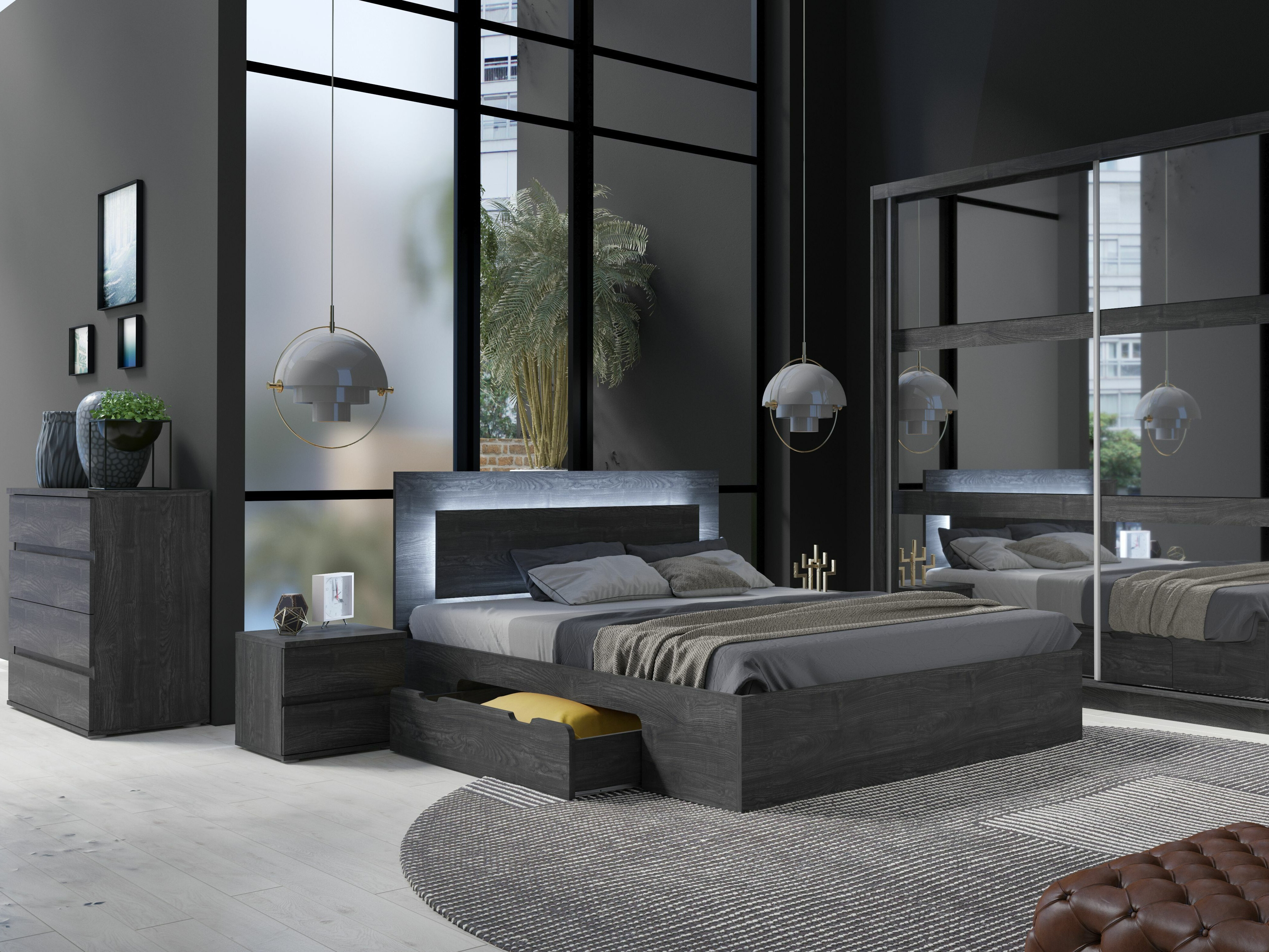 Komoda Fivnola 100 (Crni jasen)