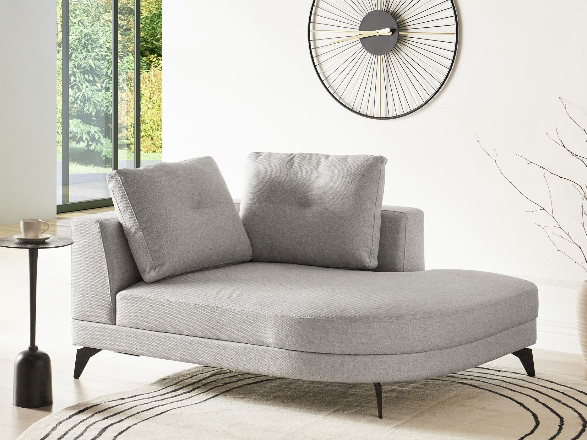 Ležaj Berwyn 2889 (Siva)