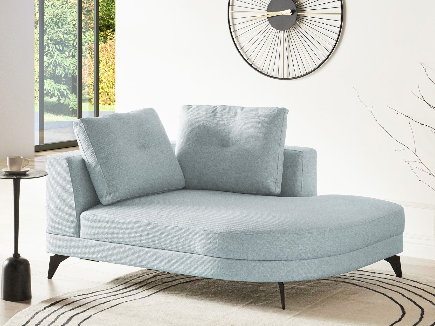 Ležaj Berwyn 2889 (Svijetlo plava)