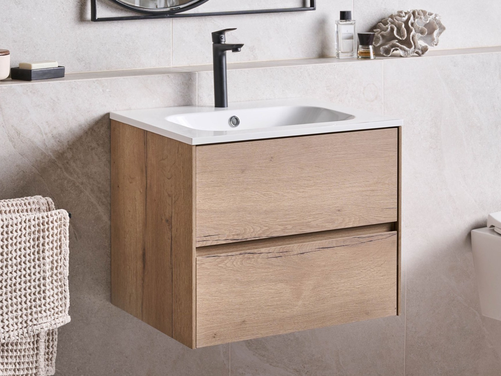 Zidni ormarić za umivaonik Berwyn 2886