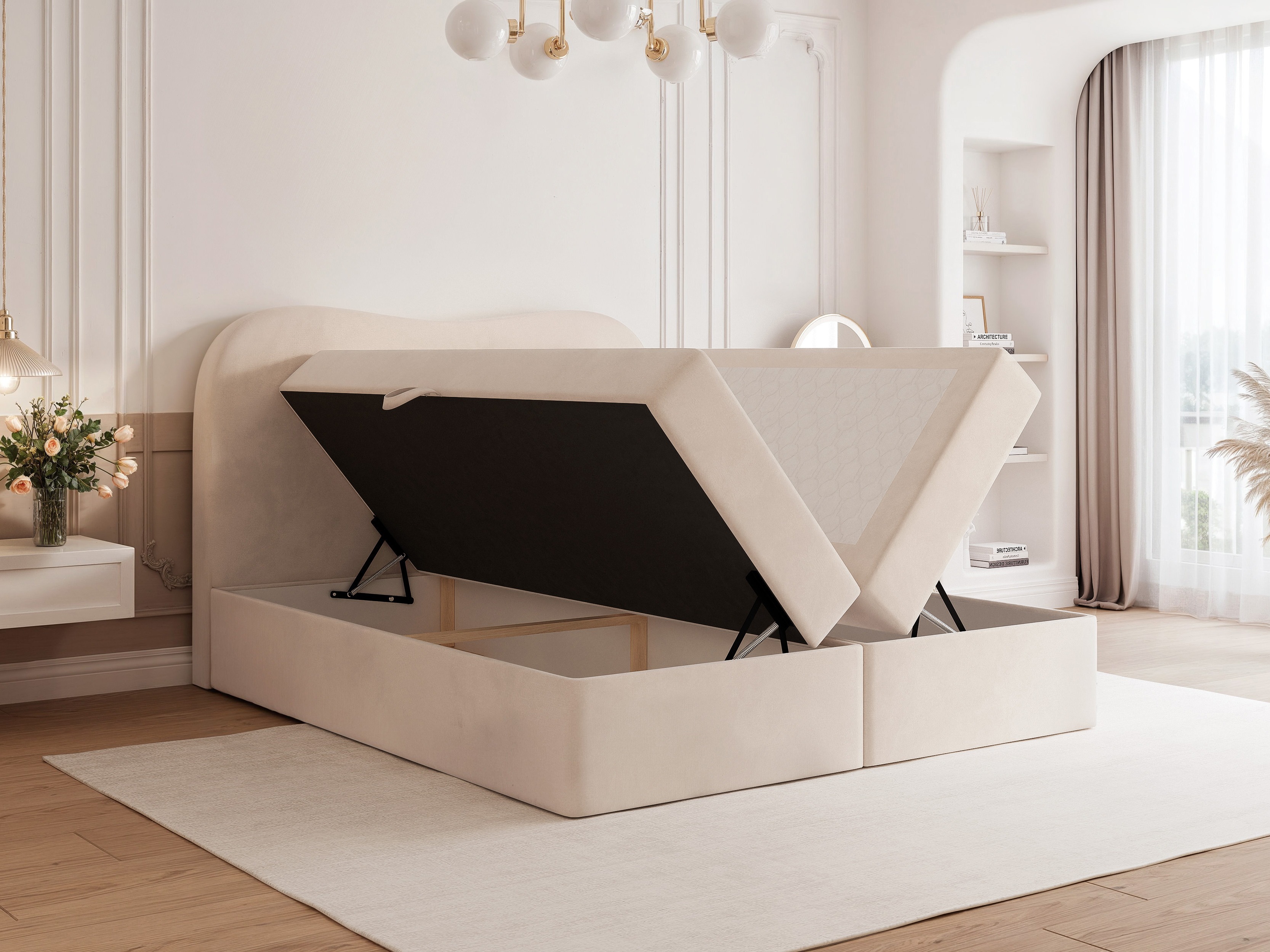 Boxspring krevet Hesperia 117 (Wind 84)