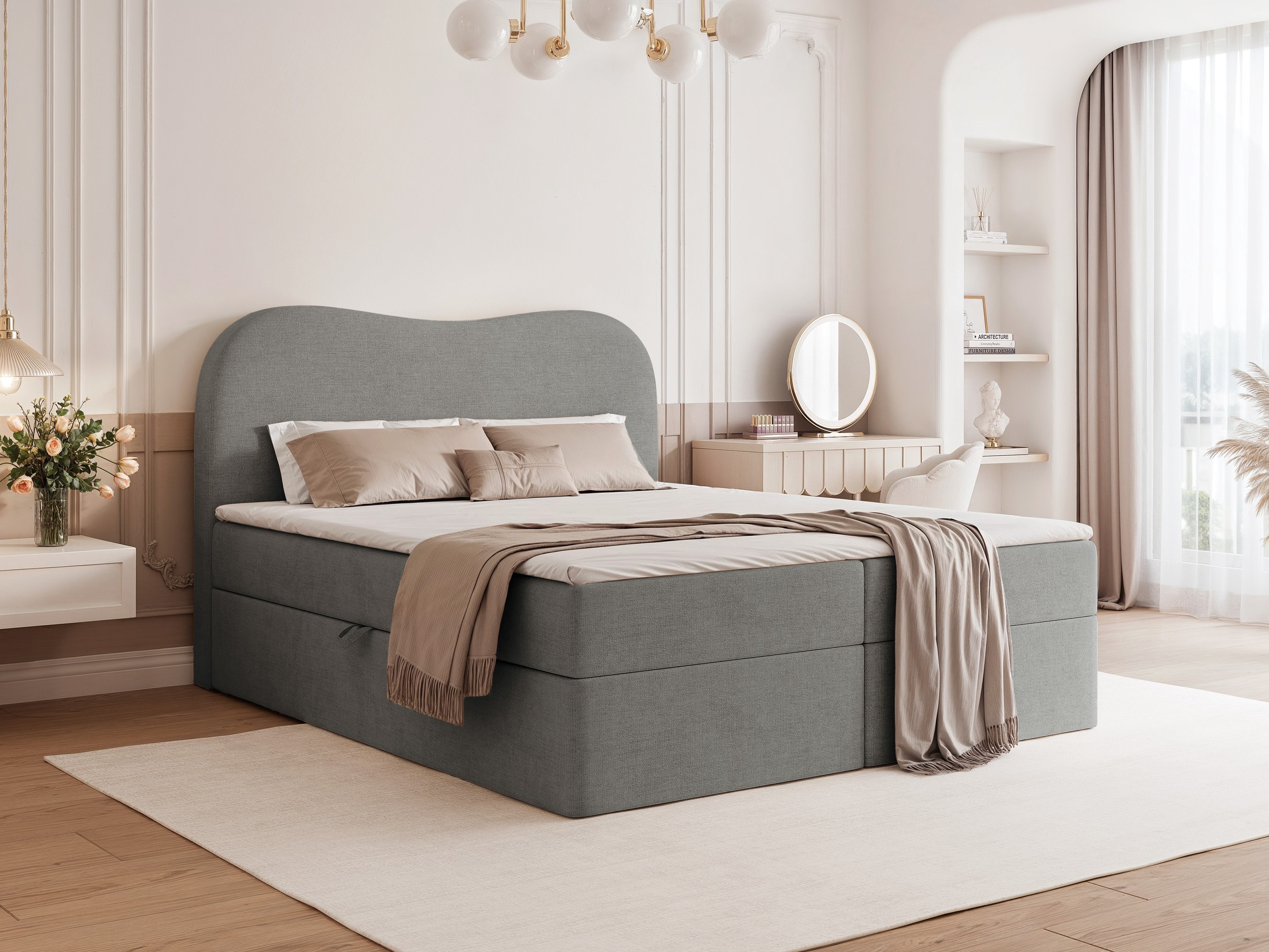 Boxspring krevet Hesperia 117 (Wind 89)