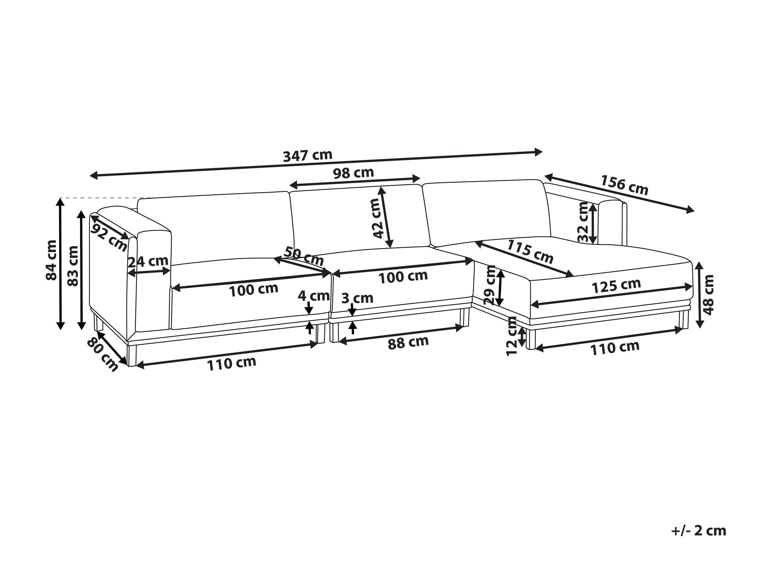 Kutna garnitura Berwyn 2892 (Taupe)