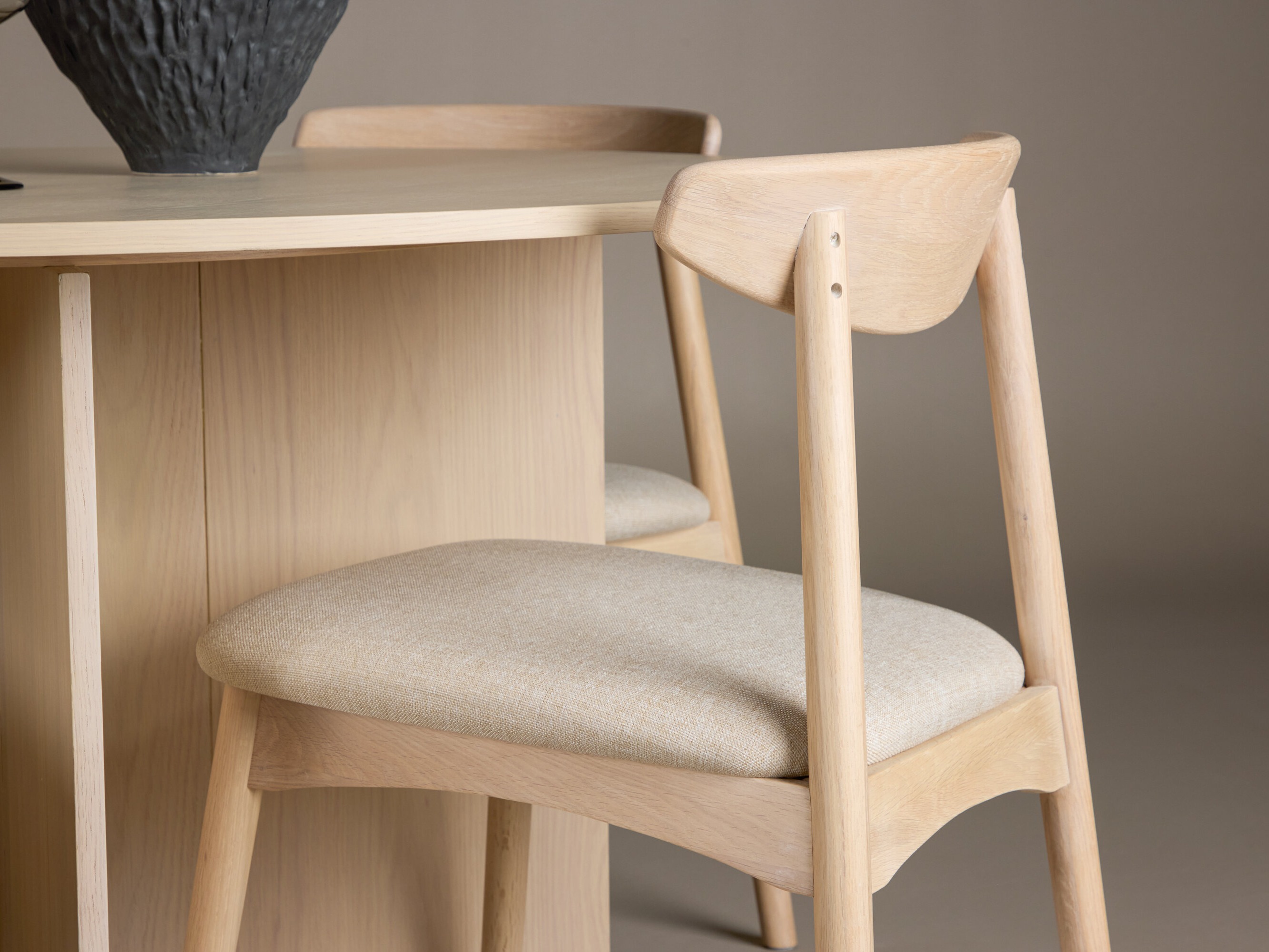 Blagovaonski set Dallas 4986 (Svijetlo drvo)