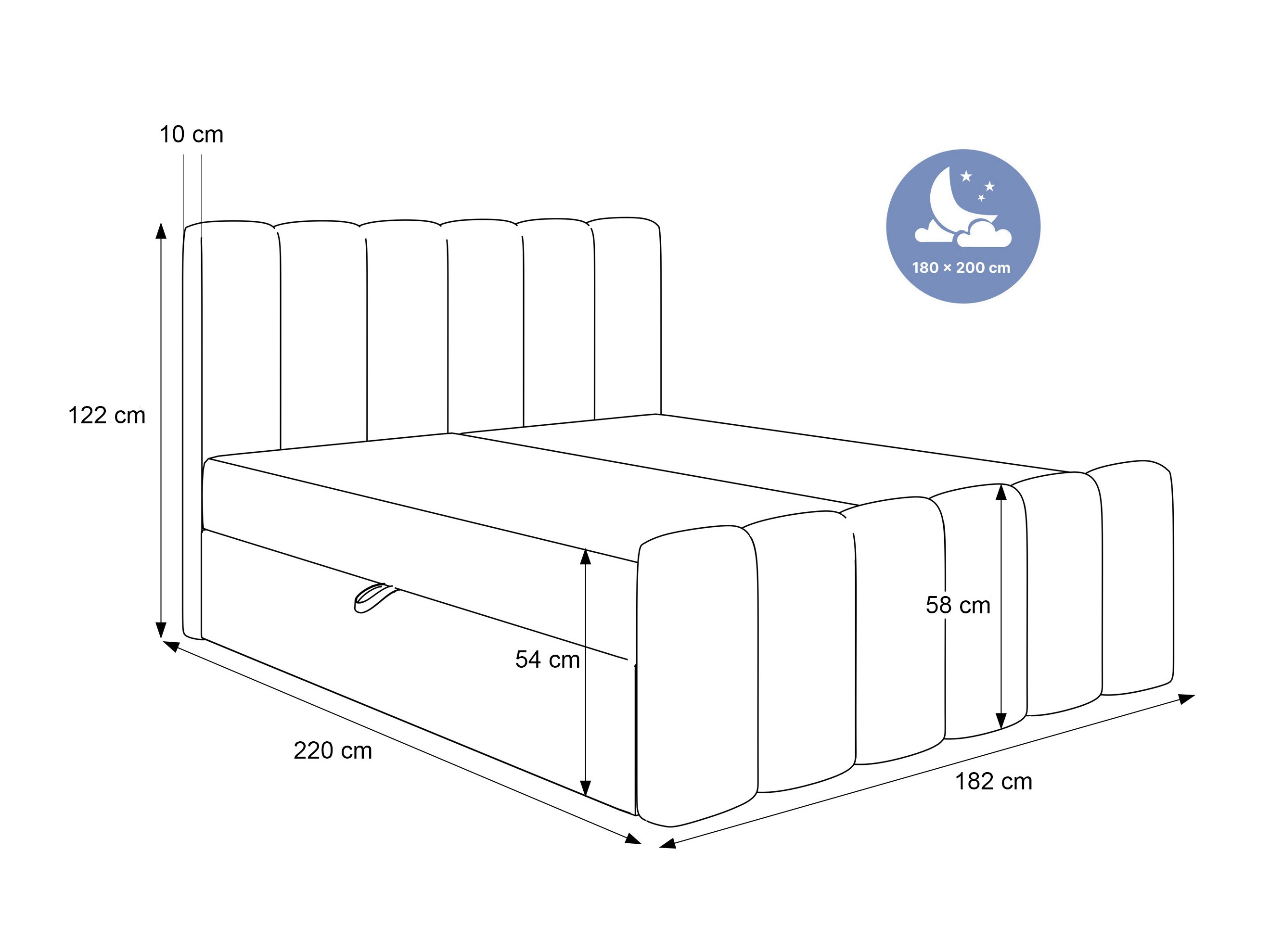 Boxspring krevet Hesperia 118 (Magic Velvet 2250)