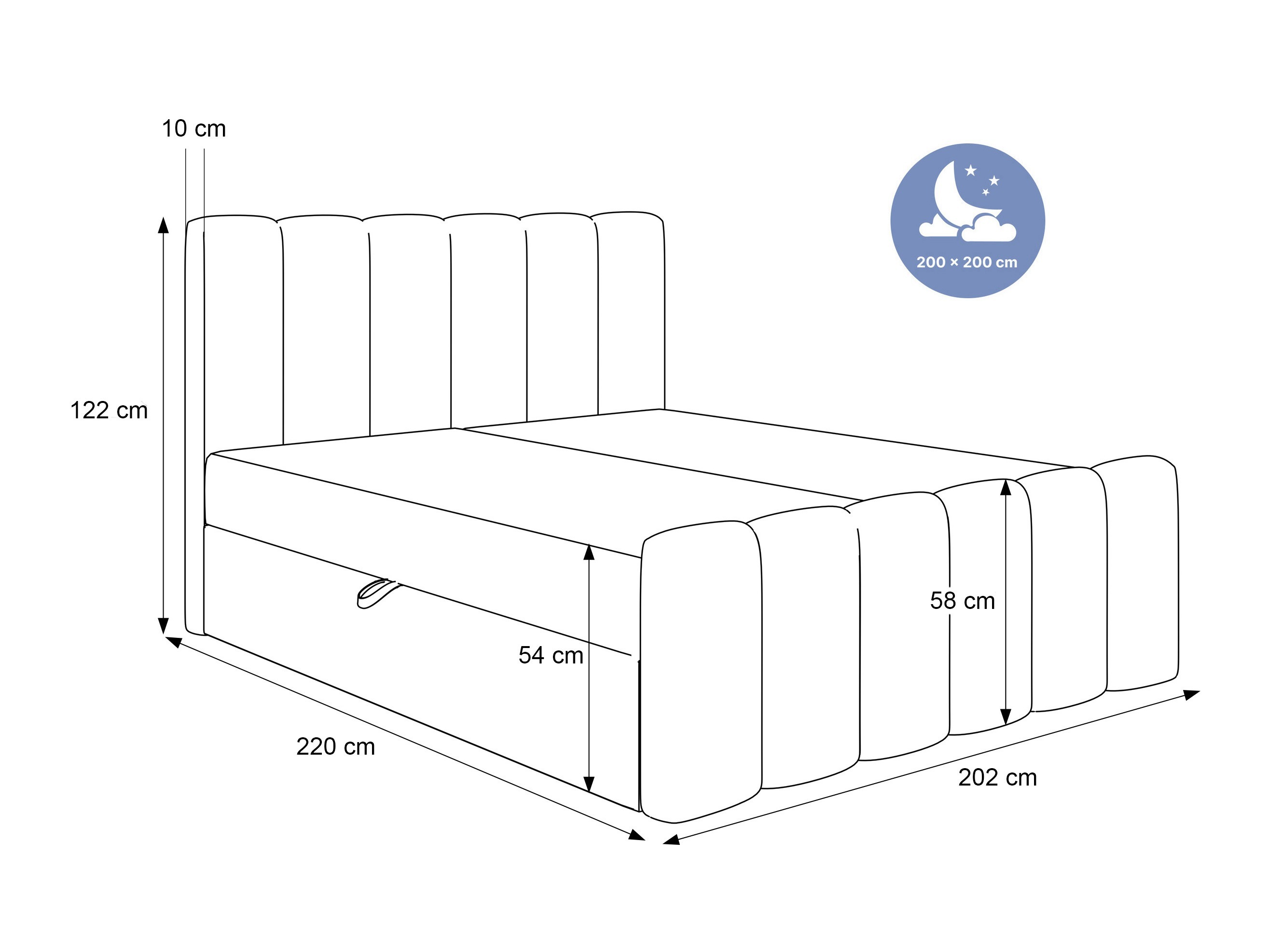 Boxspring krevet Hesperia 118 (Now Or Never 02)