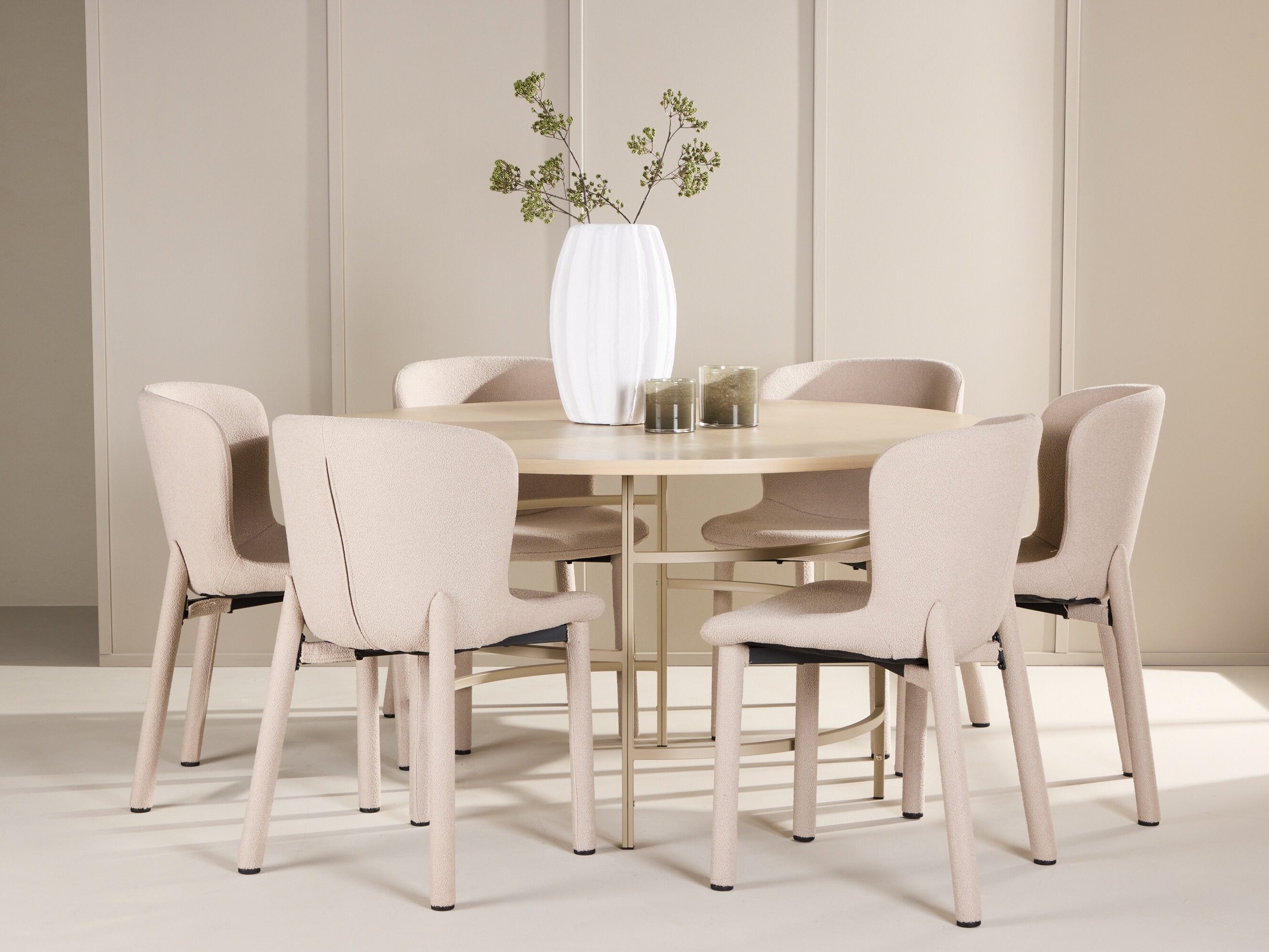 Blagovaonski set Dallas 4987 (Svijetlo smeđa)