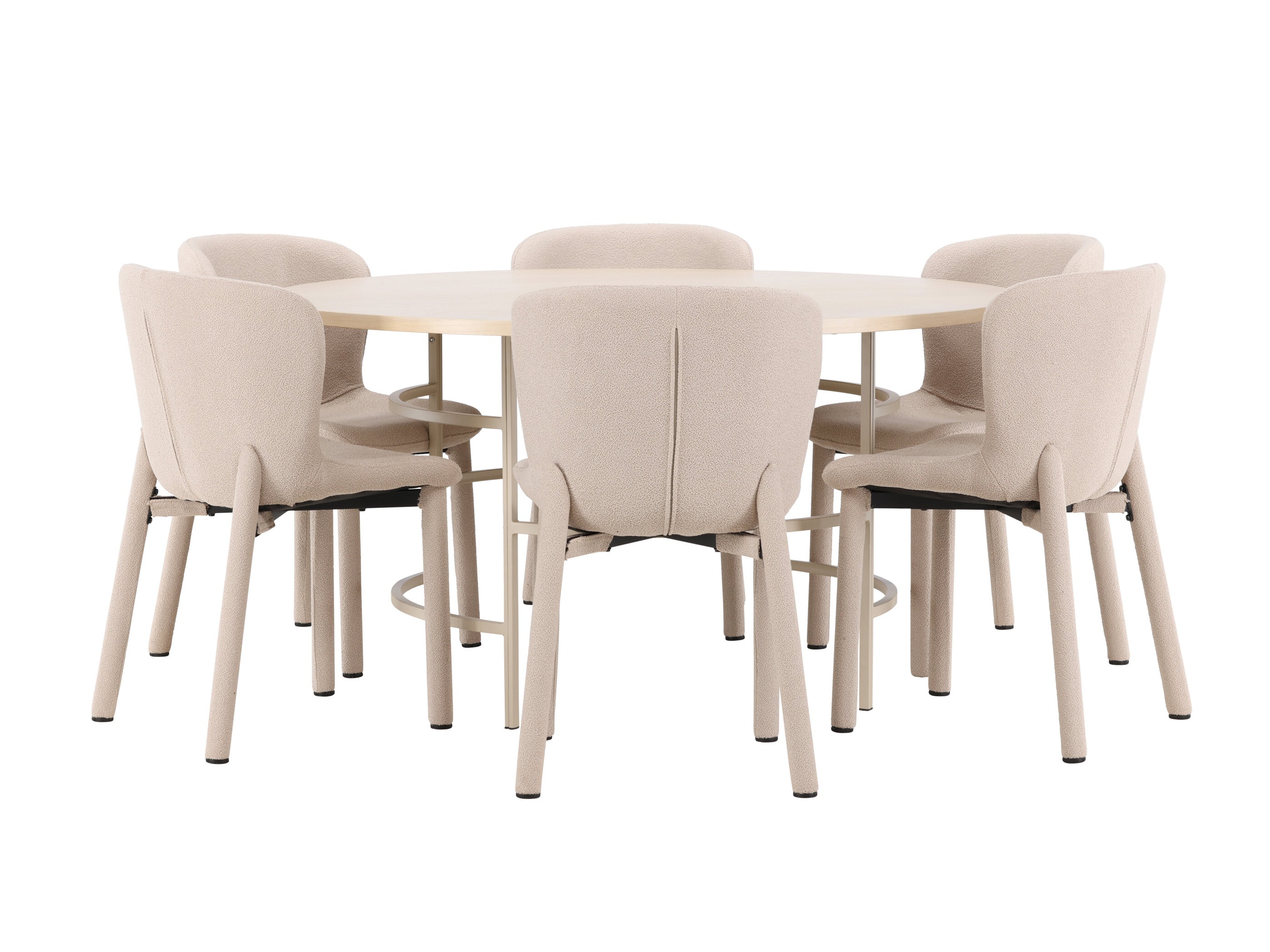 Blagovaonski set Dallas 4987 (Svijetlo smeđa)