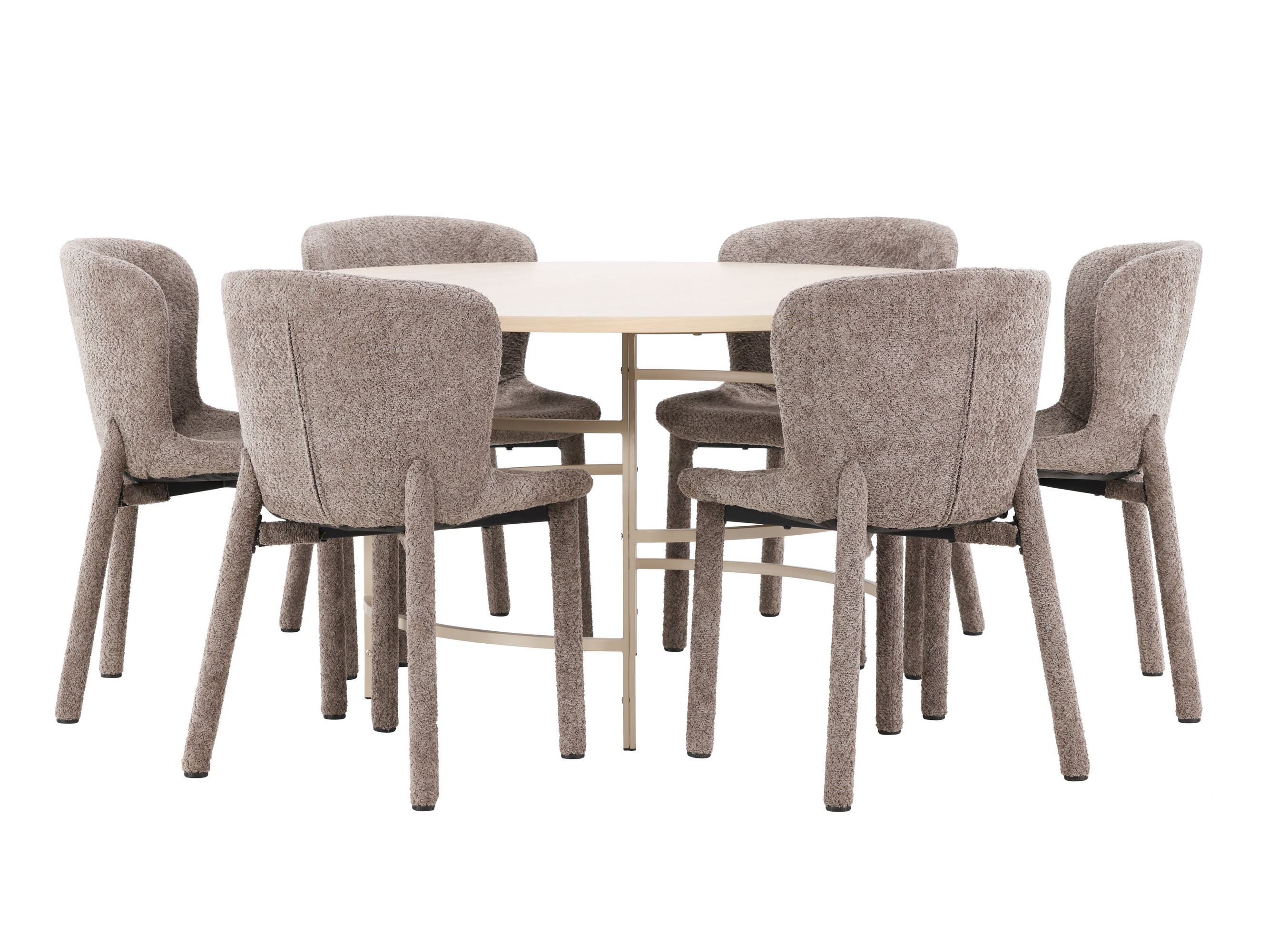 Blagovaonski set Dallas 4987 (Svijetlo smeđa)