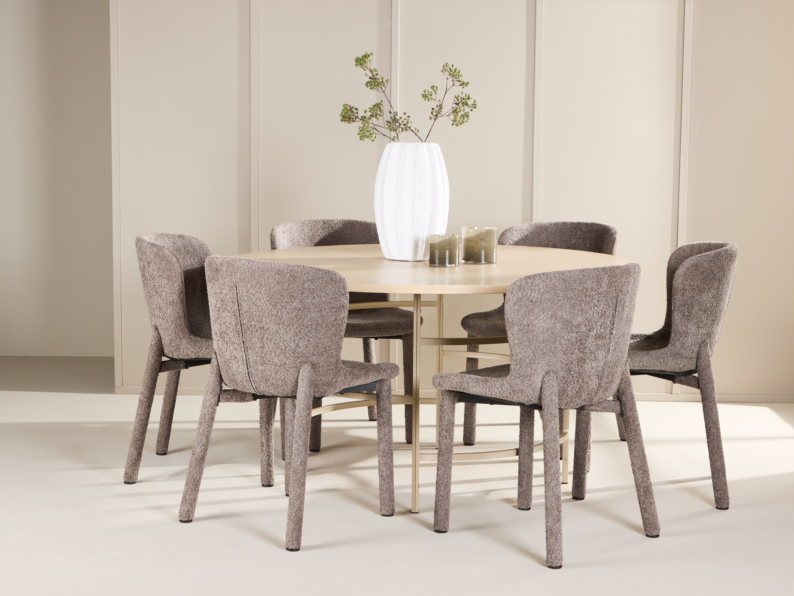 Blagovaonski set Dallas 4987 (Svijetlo smeđa)