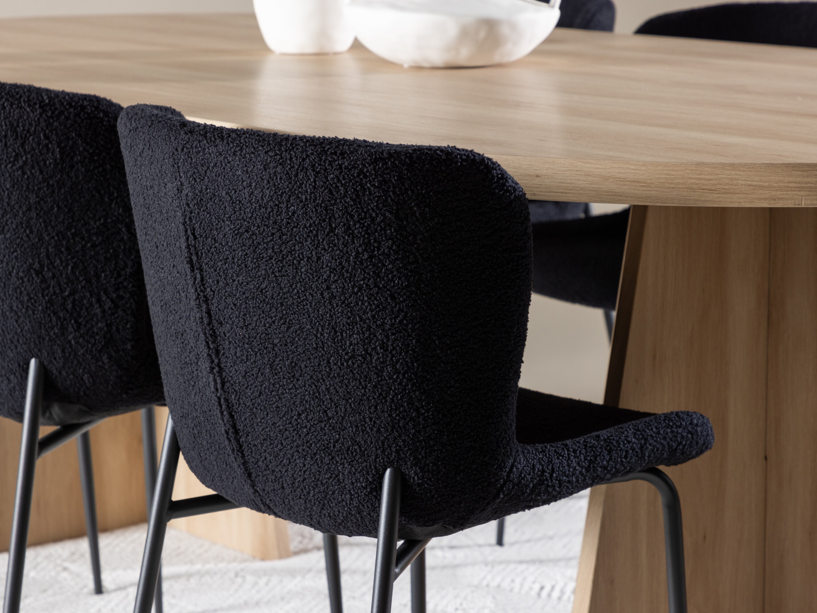 Blagovaonski set Dallas 4990 (Crna)