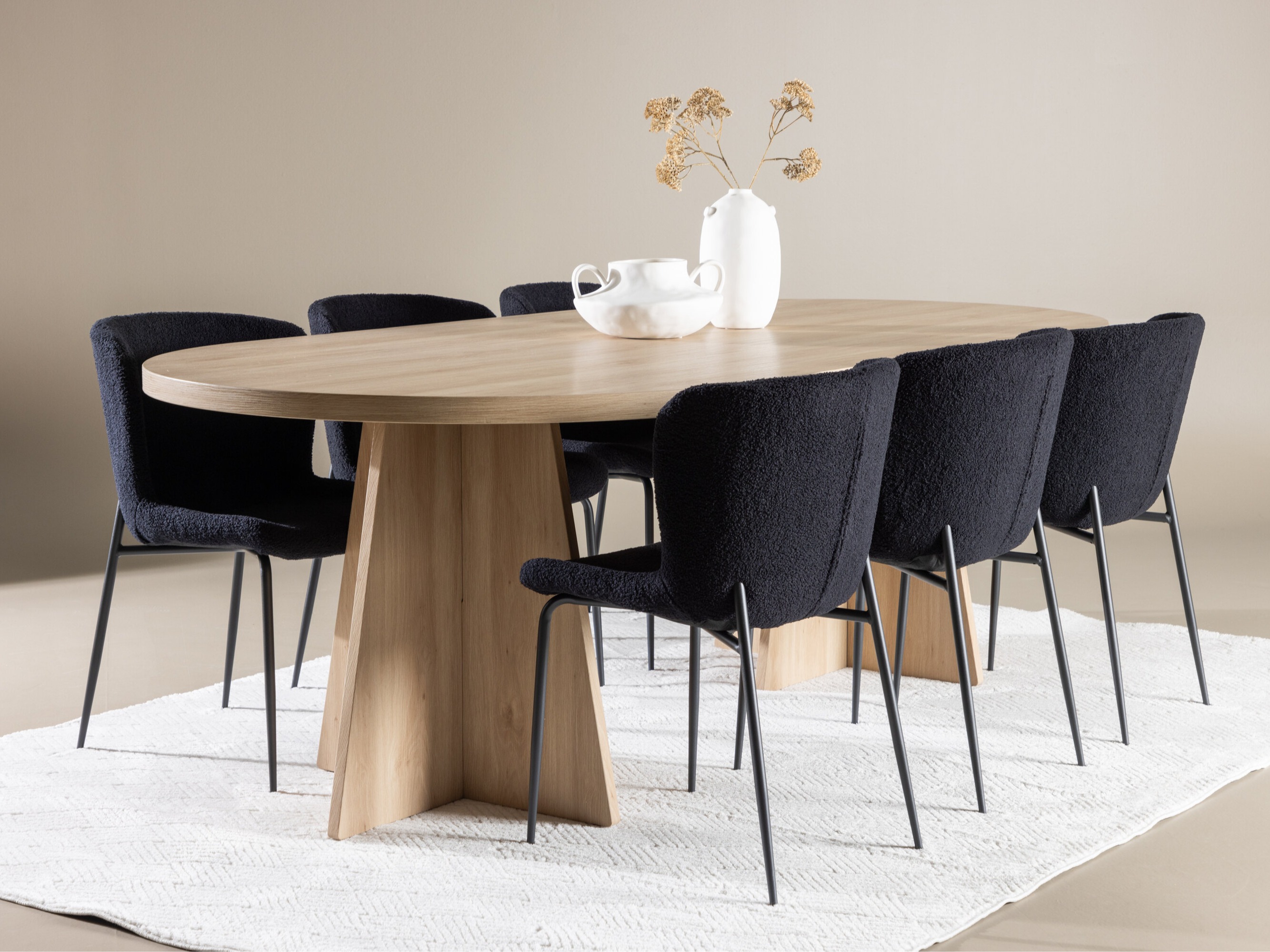 Blagovaonski set Dallas 4990 (Crna)