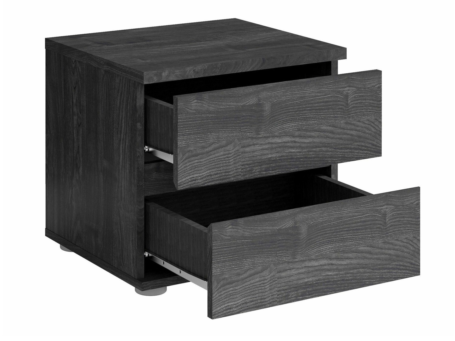 Set noćnih ormarića Fivnola 102 (Crni jasen)
