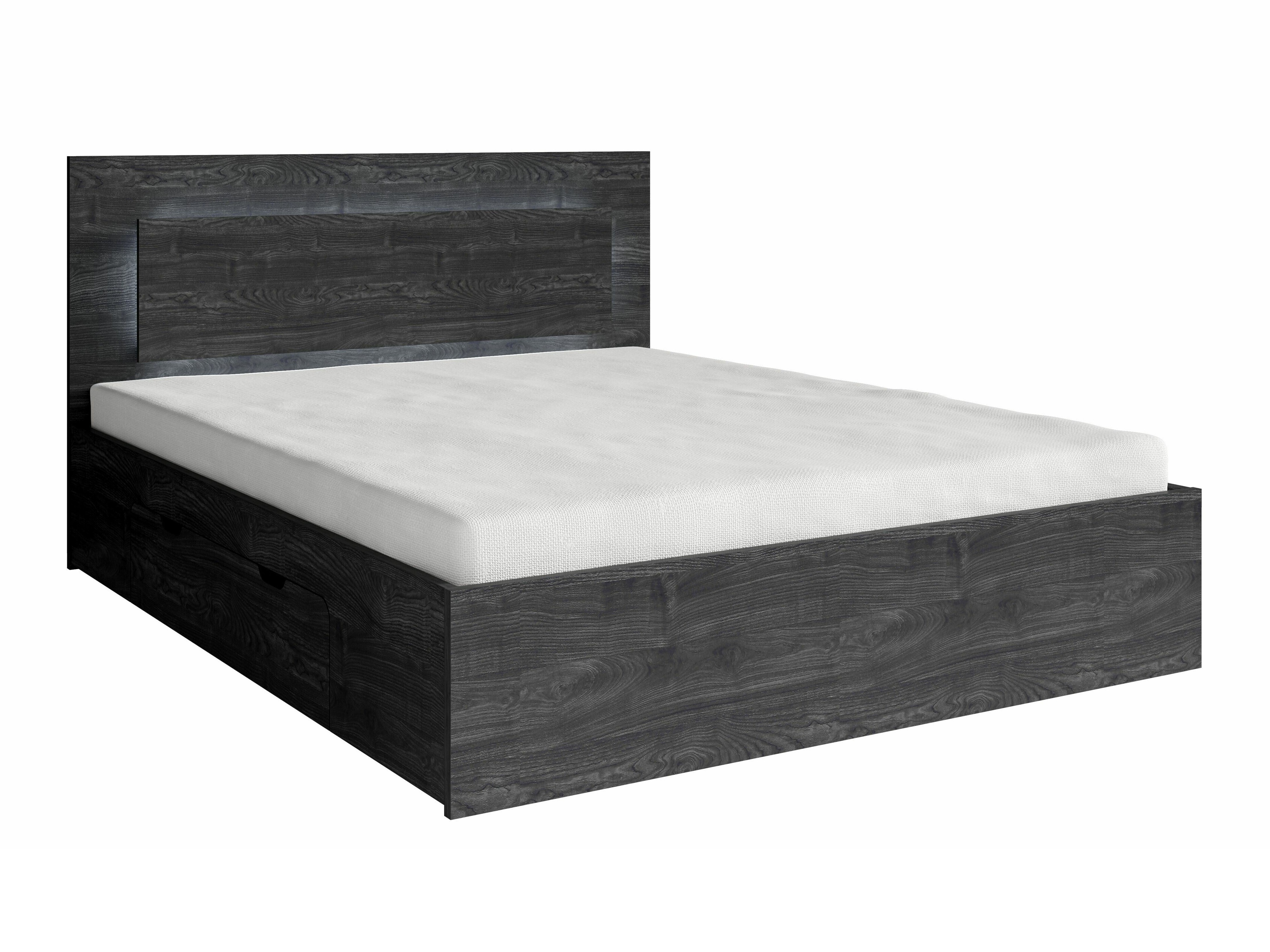 Set za spavaću sobu Fivnola 104 (Crni jasen)