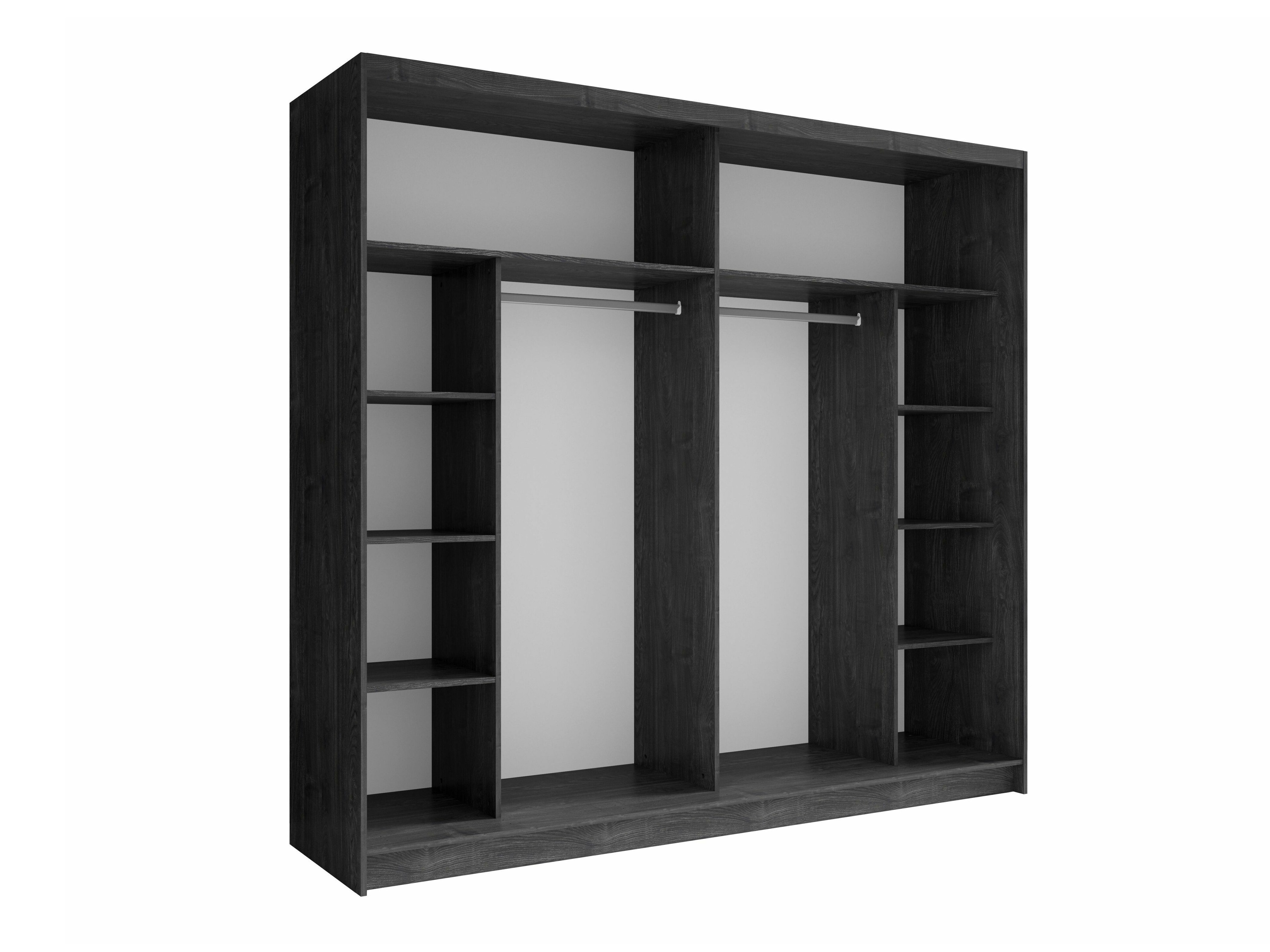 Set za spavaću sobu Fivnola 104 (Crni jasen)