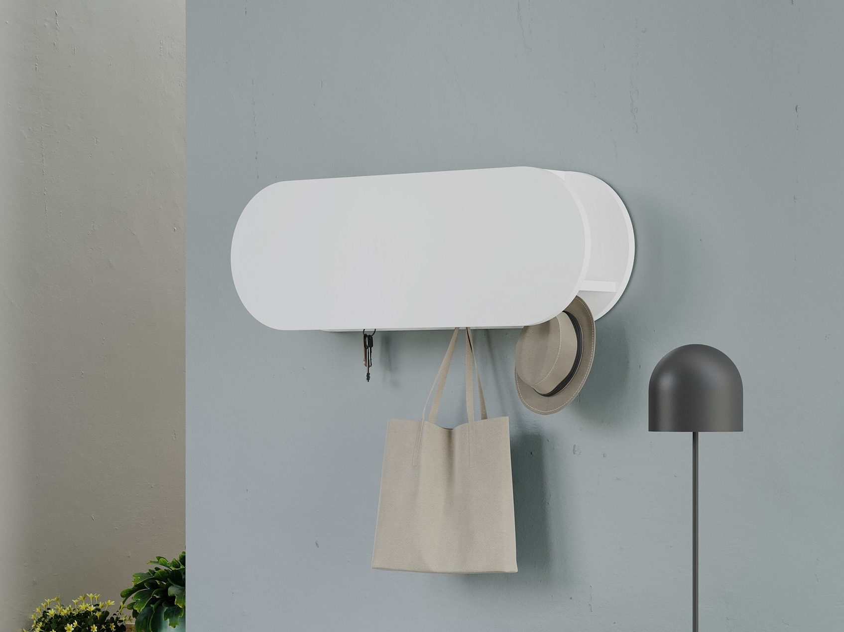 Vješalica Kailua 2144 (Bijela)