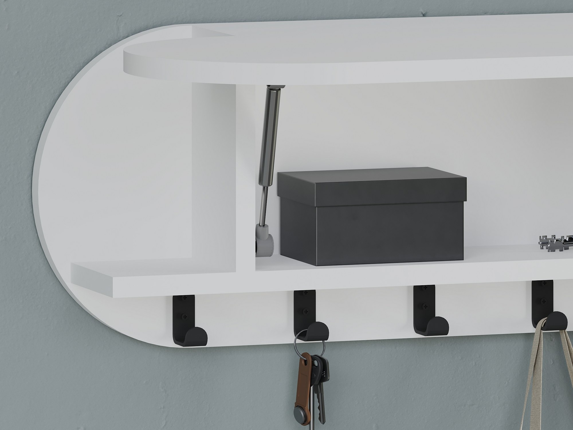 Vješalica Kailua 2144 (Bijela)