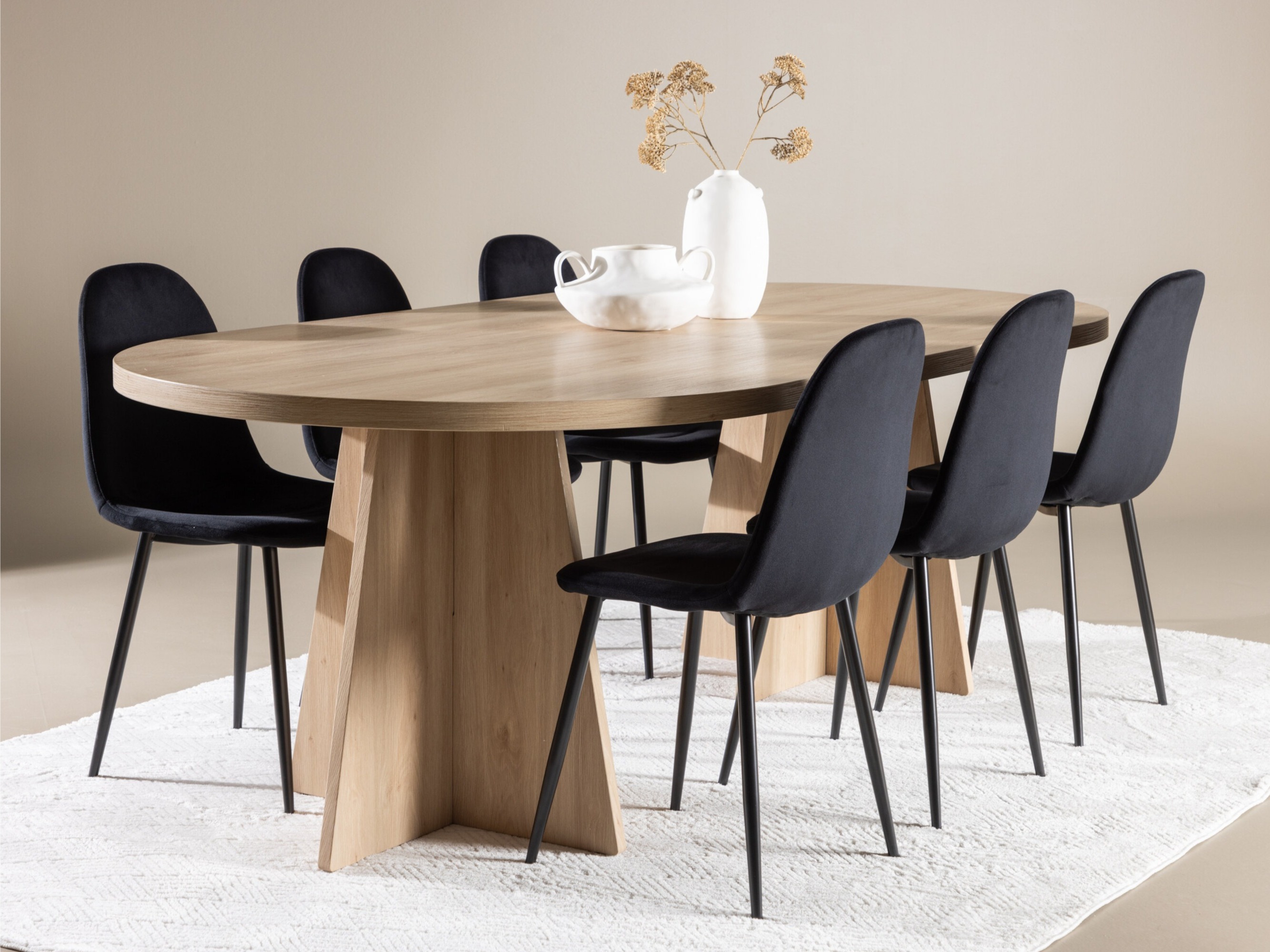 Blagovaonski set Dallas 4998 (Crna)