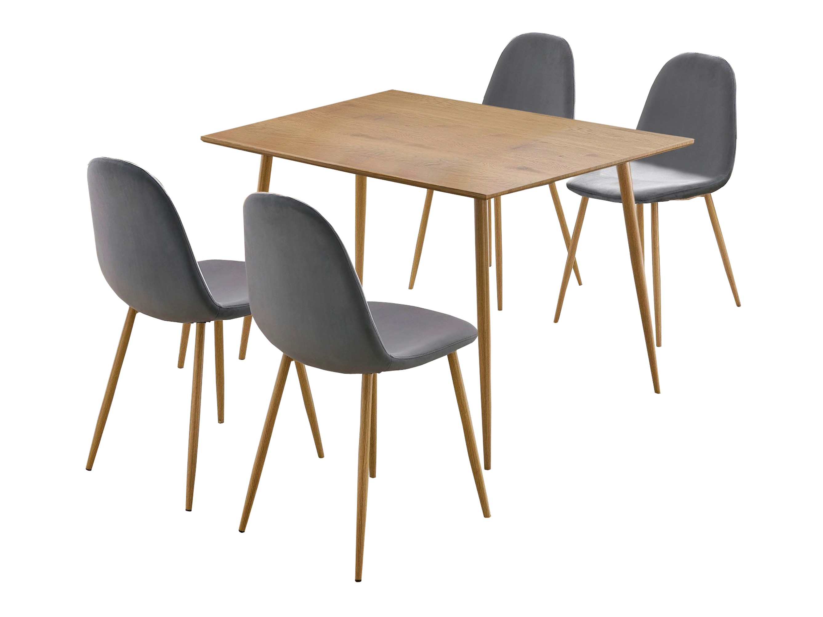 Blagovaonski set Denton 764 (Antracit + Hrast)