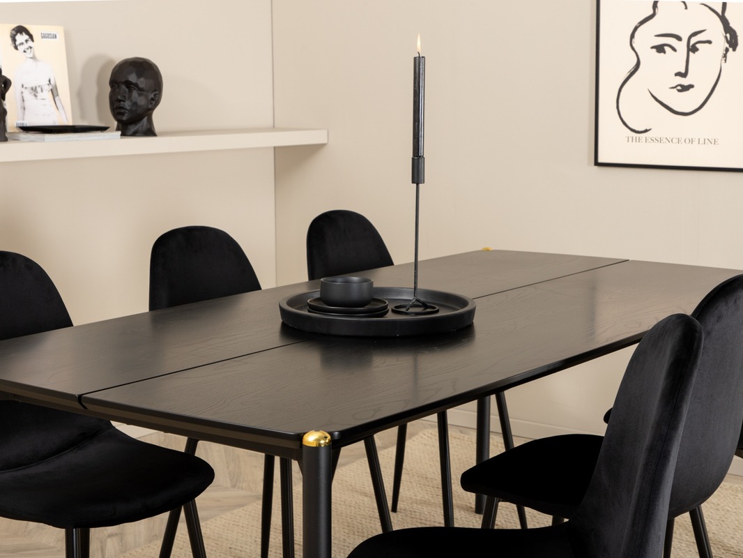 Blagovaonski set Dallas 5016 (Crna)