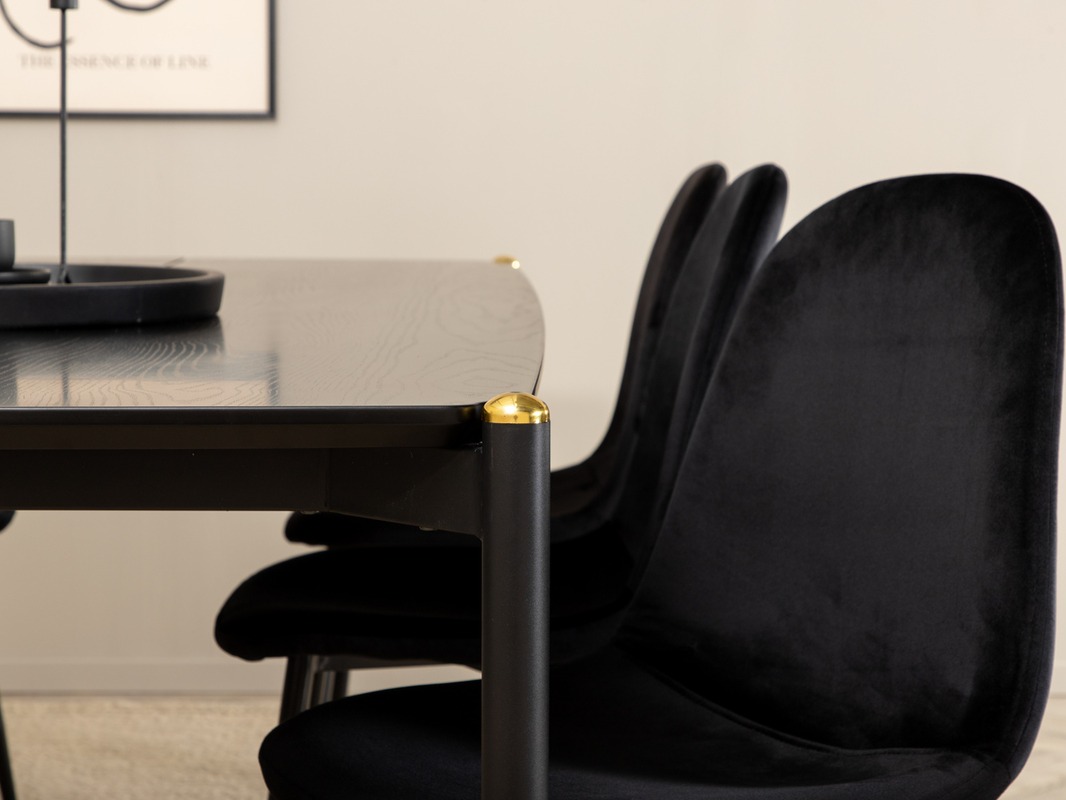 Blagovaonski set Dallas 5016 (Crna)