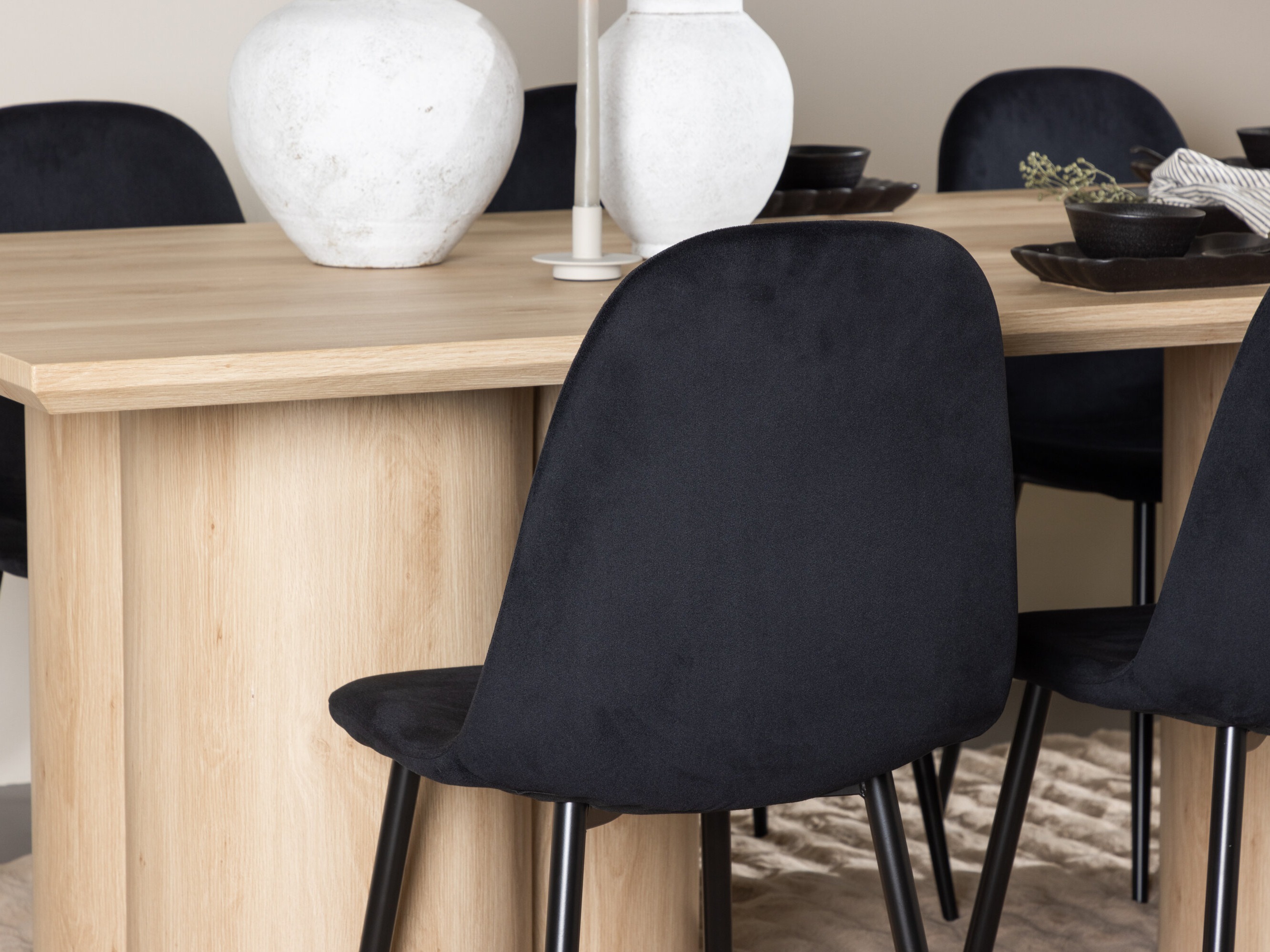 Blagovaonski set Dallas 5018 (Crna)