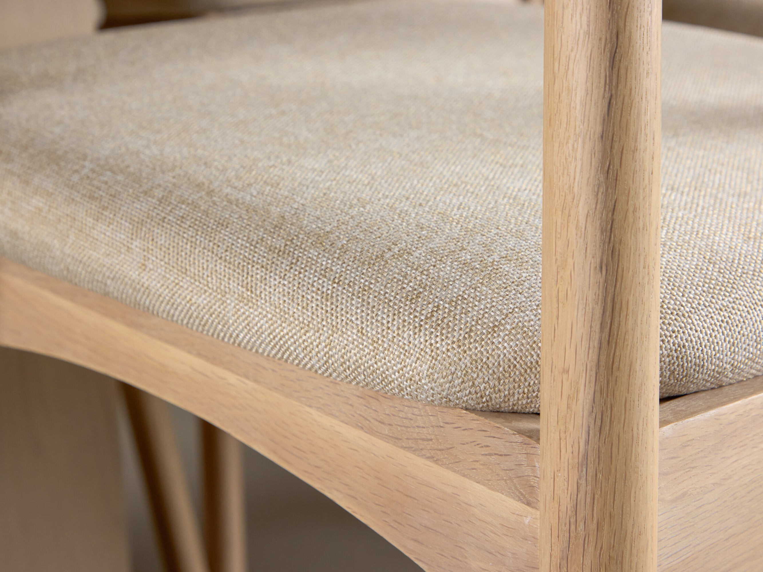 Blagovaonski set Dallas 5020 (Svijetlo drvo + Bež)