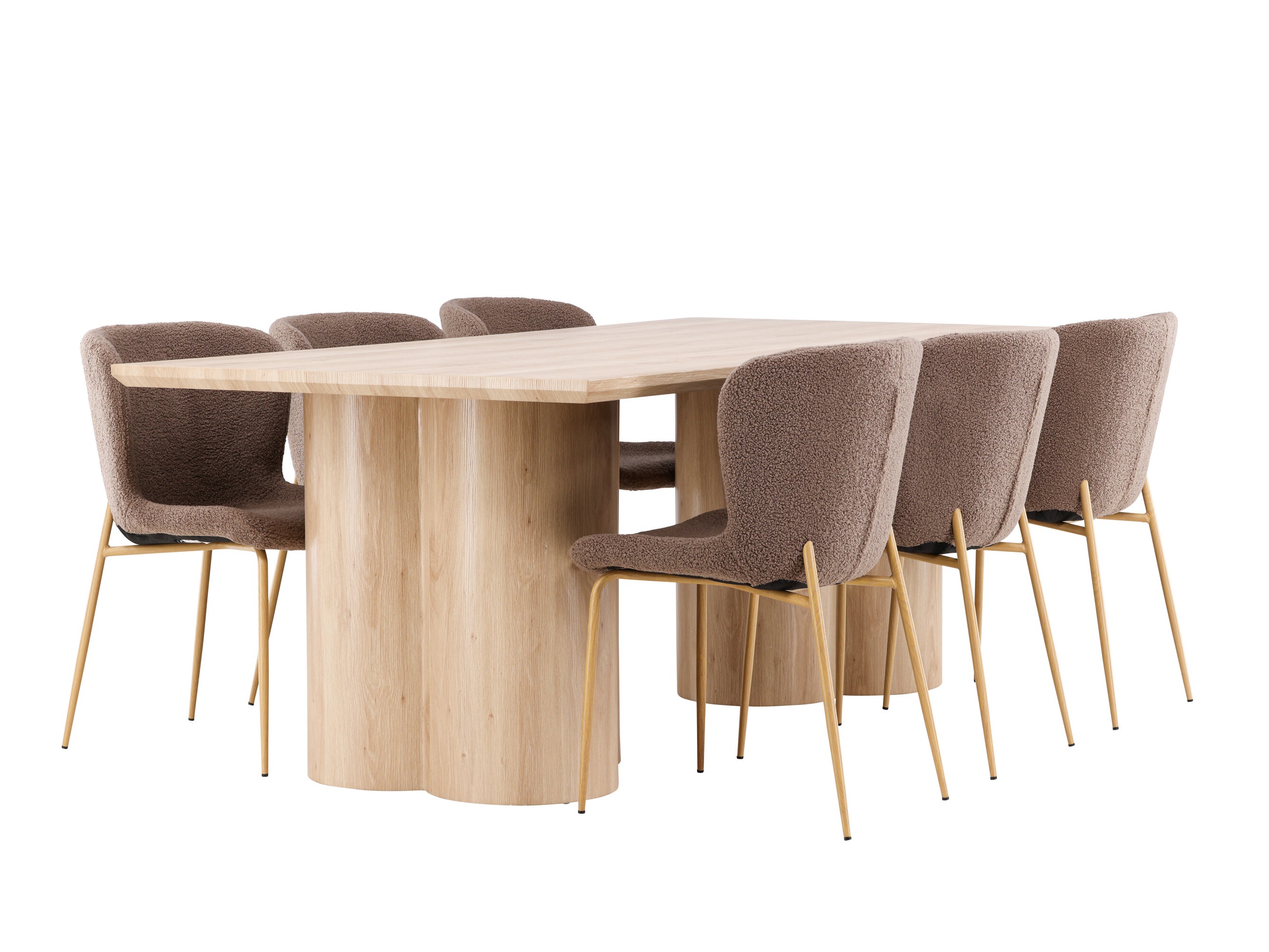 Blagovaonski set Dallas 5021 (Smeđa)