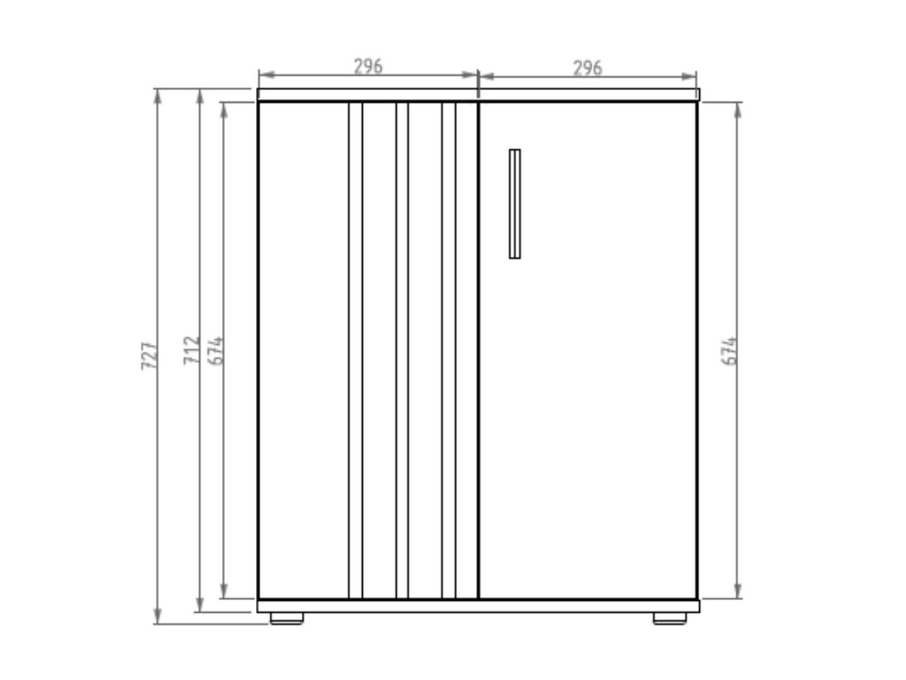 Komoda Baytown 158 (Crna + Hrast Artisan)