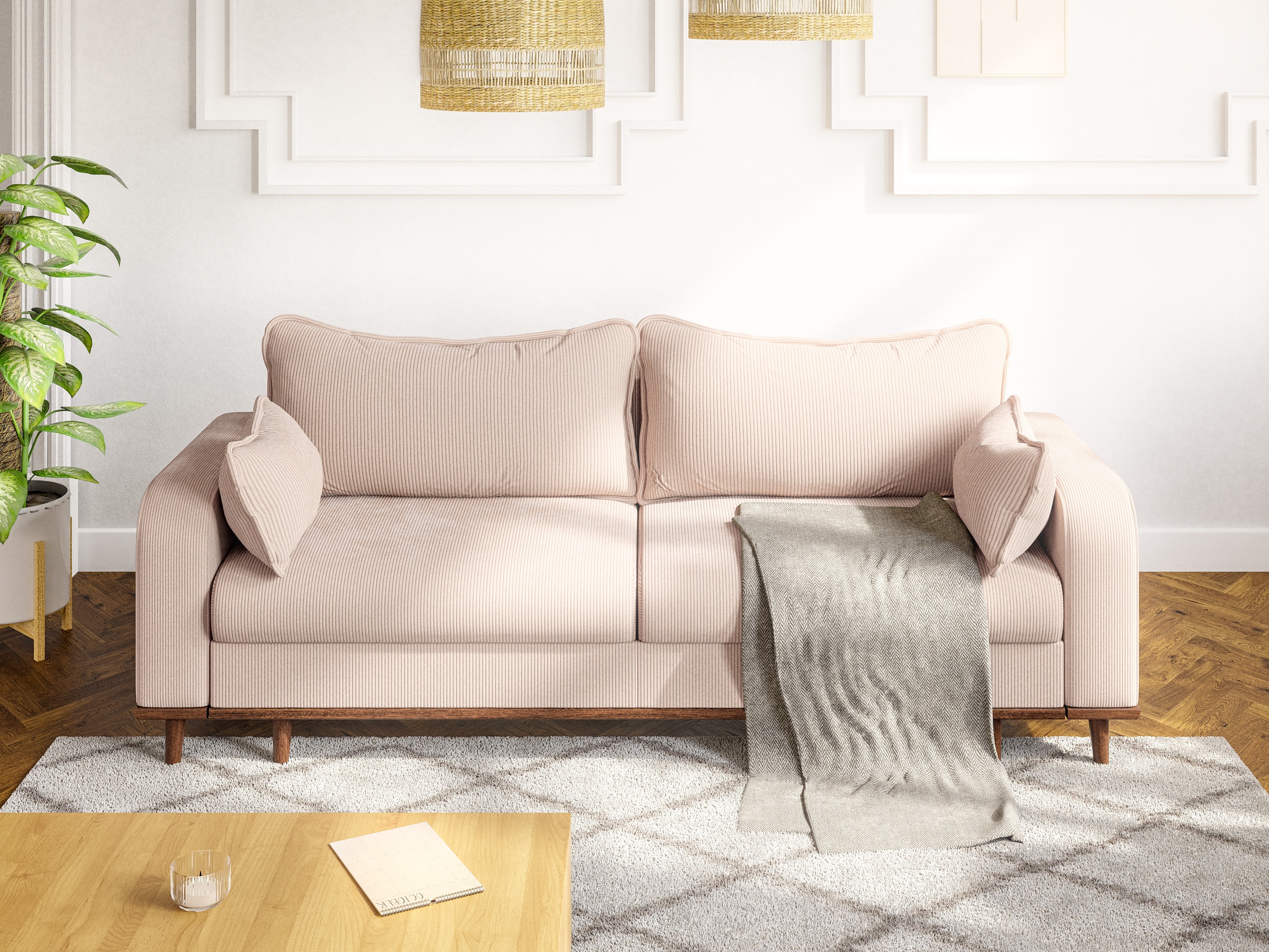 Kauč na razvlačenje Rocklin 130 (Fjord 23)