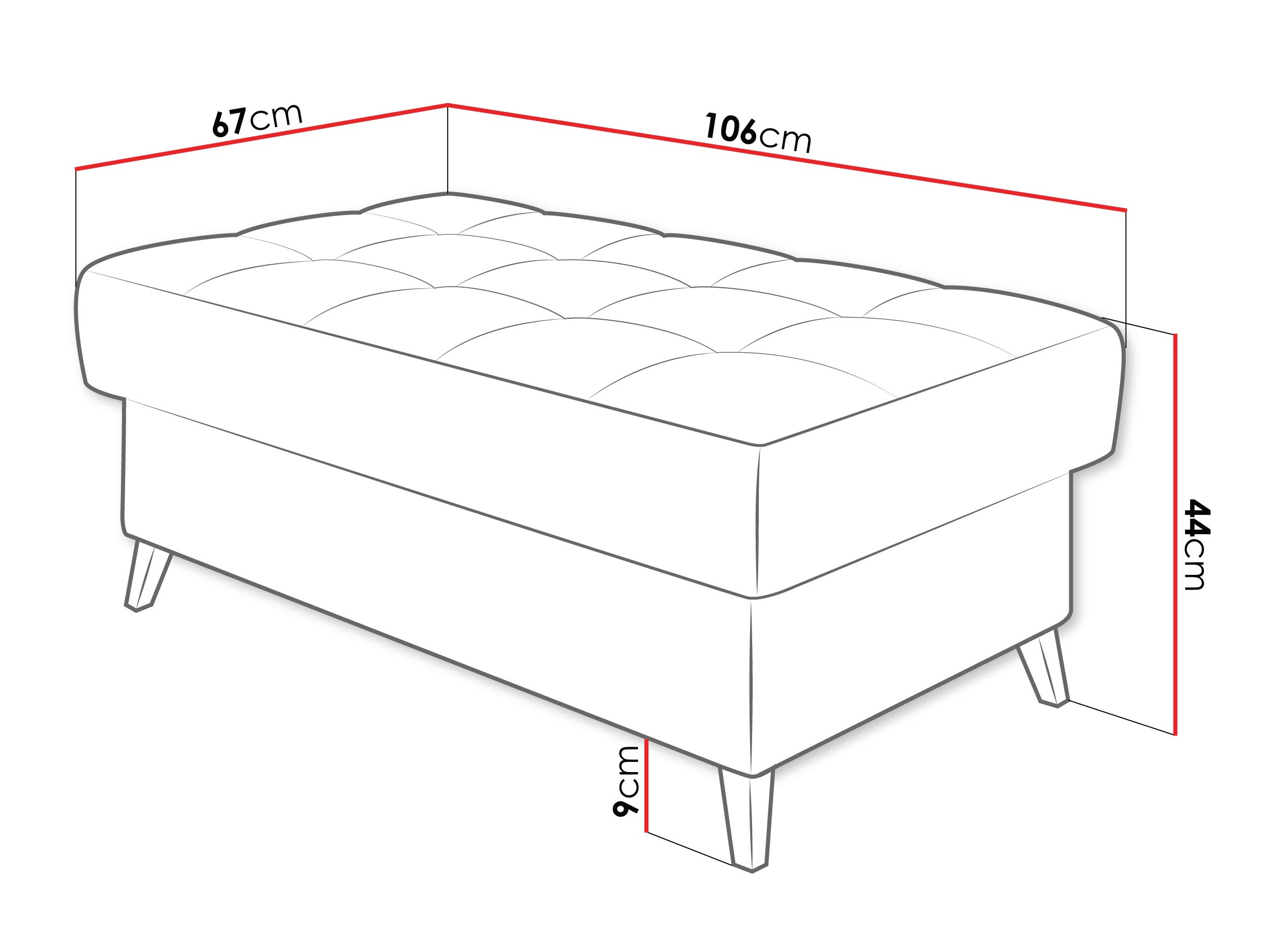 Tapecirana klupa Comfivo Agnus (Nazar 225.02)