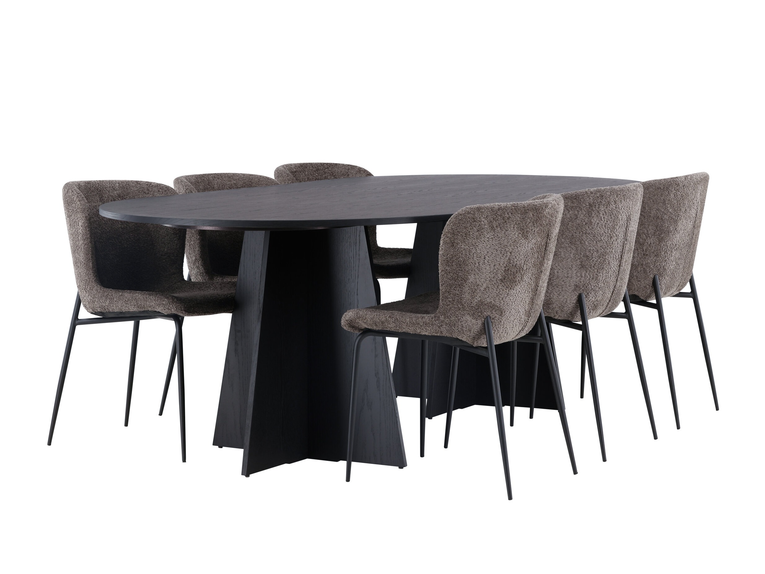 Blagovaonski set Dallas 5052 (Smeđa)