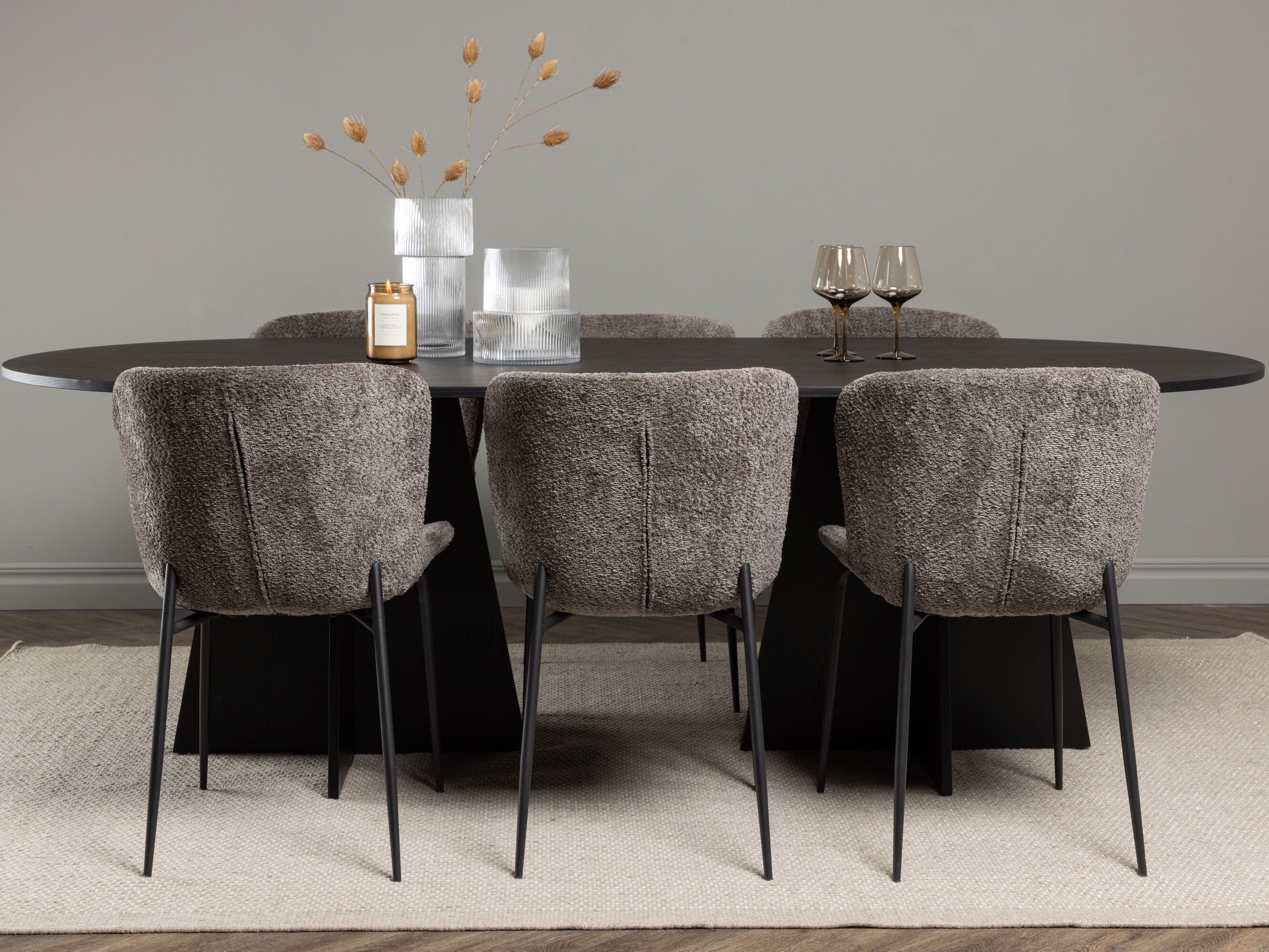 Blagovaonski set Dallas 5052 (Smeđa)