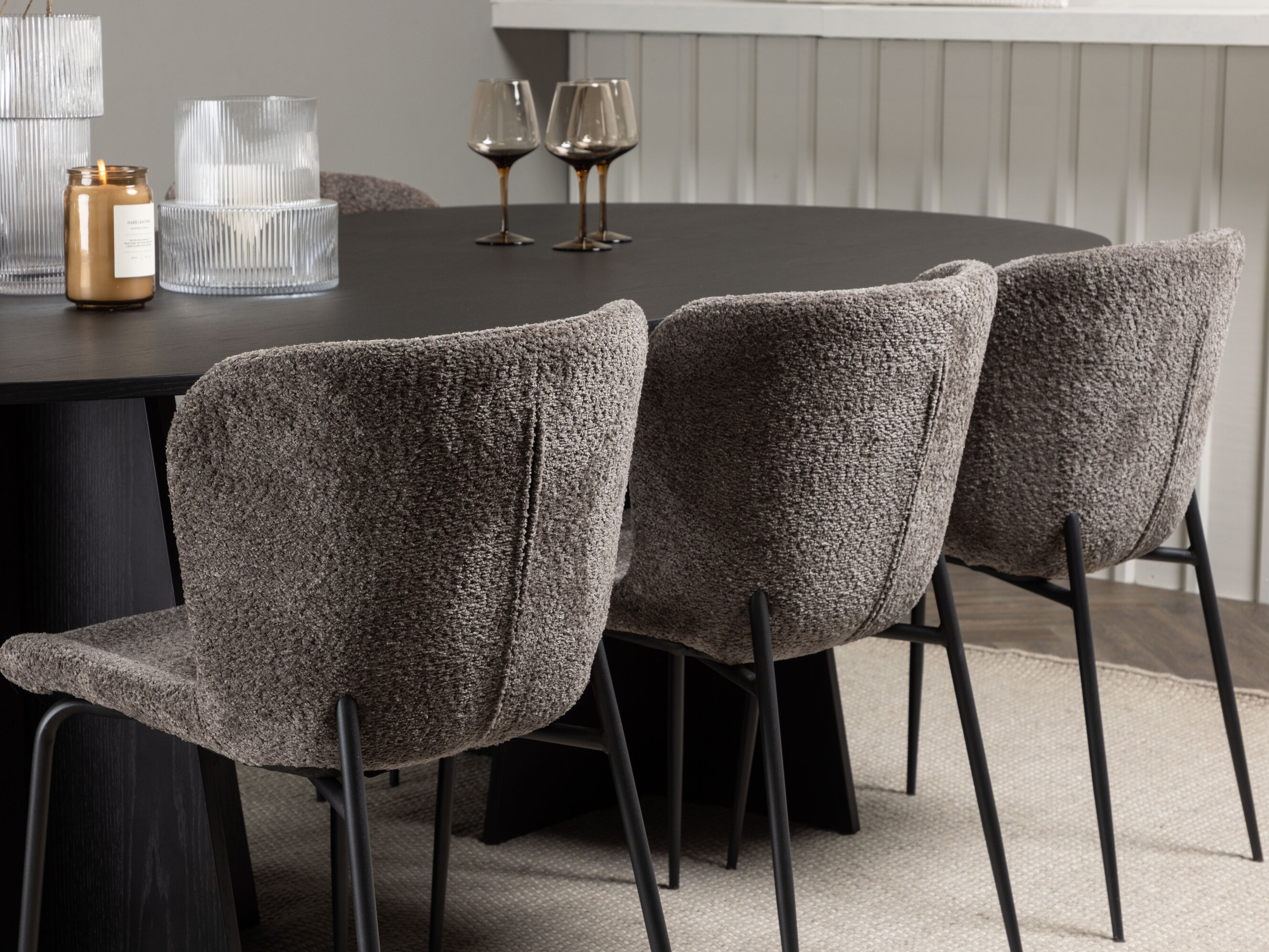 Blagovaonski set Dallas 5052 (Smeđa)