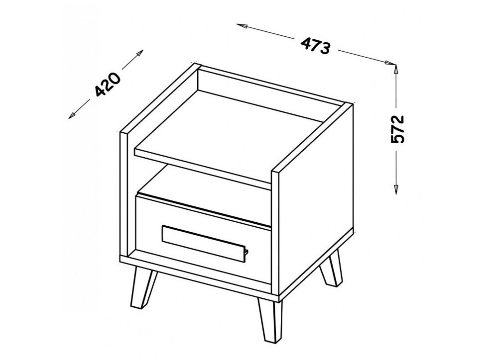 Noćni ormarić SC9320