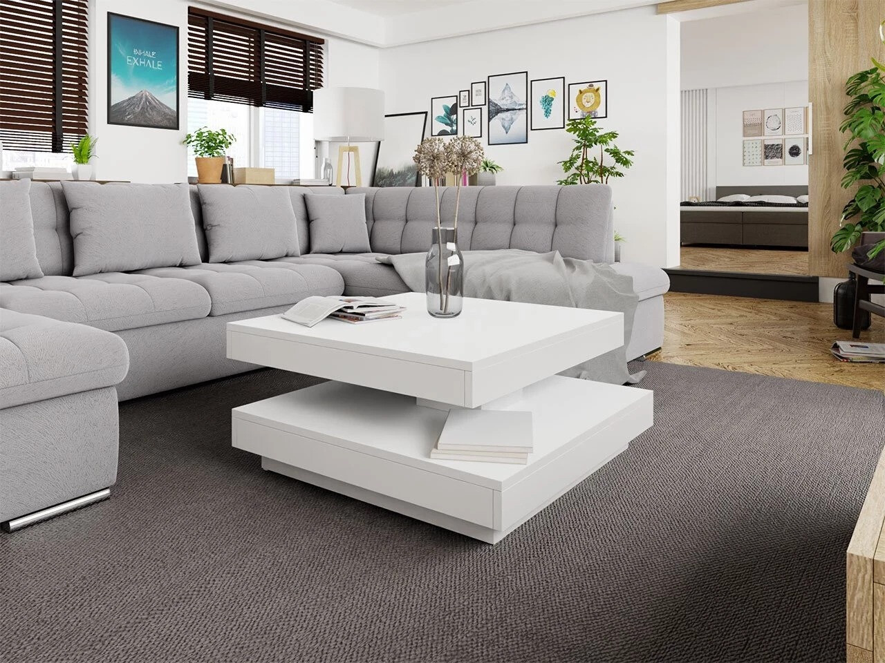 Transformirajući stolić za kavu SC9327