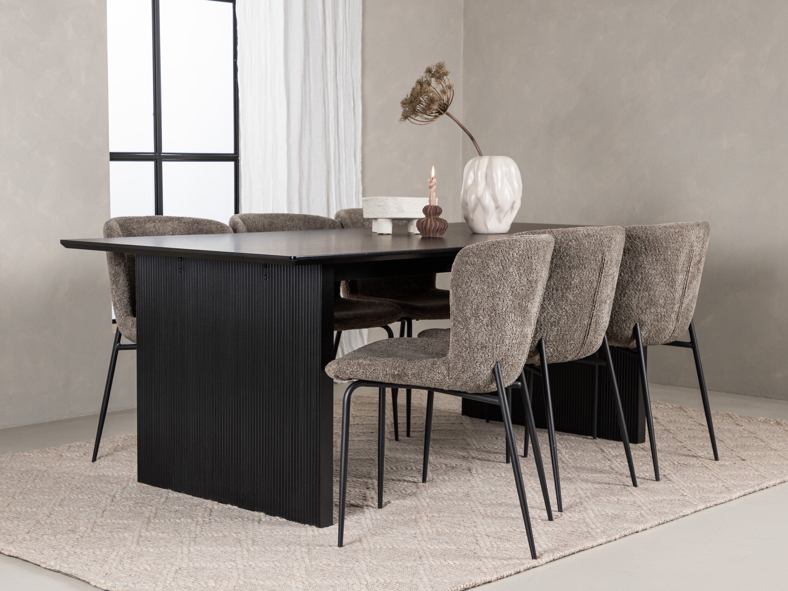 Blagovaonski set Dallas 5066 (Smeđa)