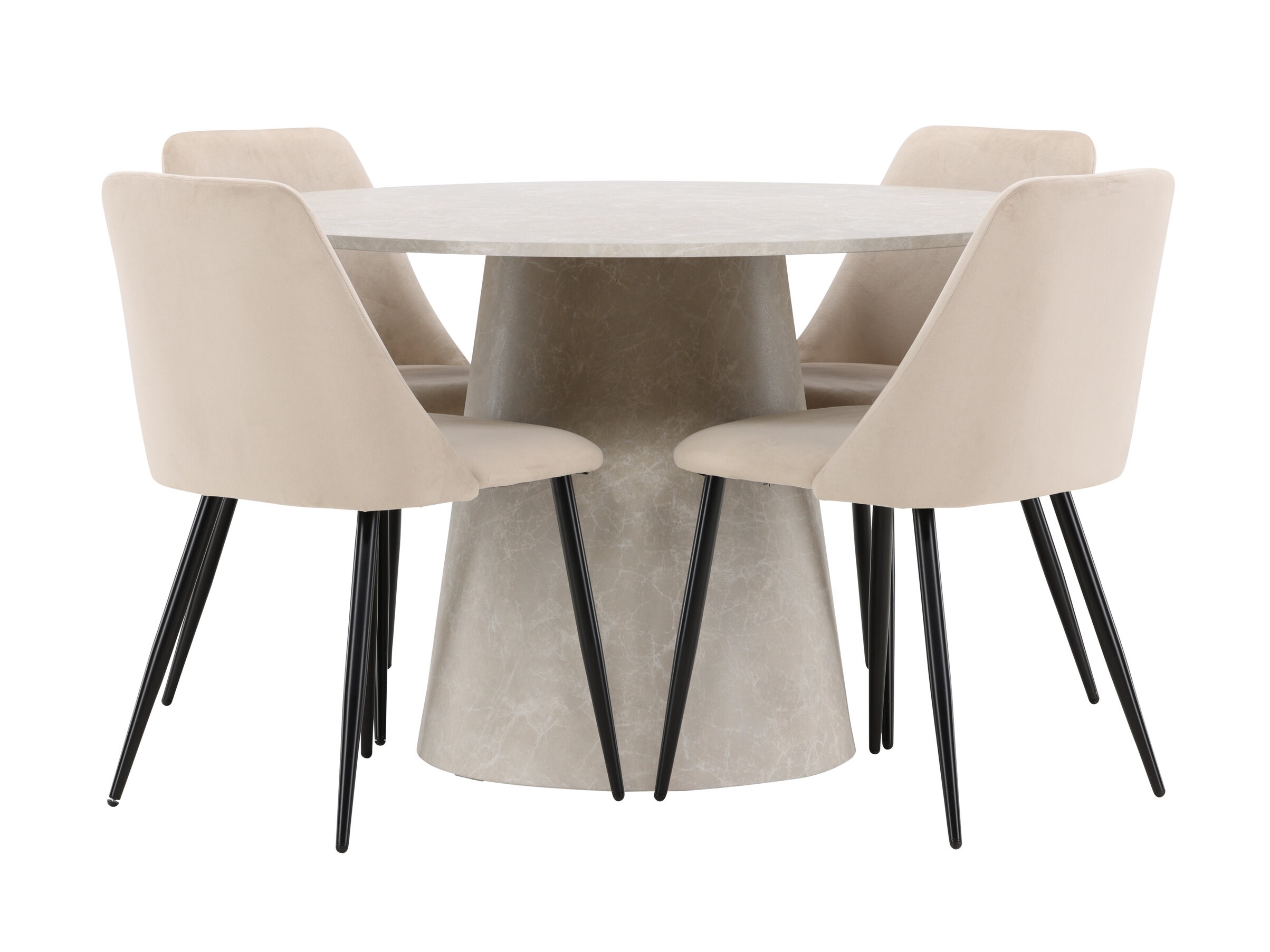 Blagovaonski set Dallas 5069 (Svijetlo smeđa)