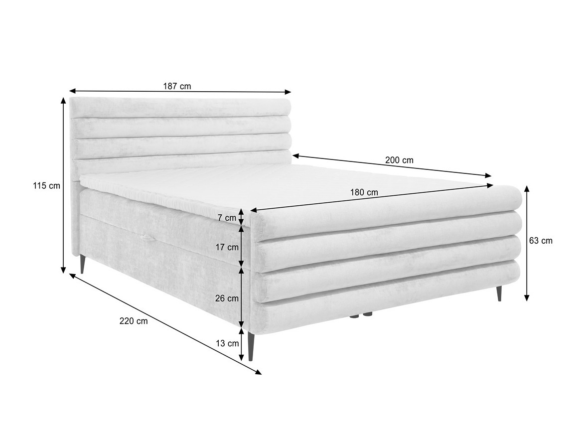 Boxspring krevet Margate 134 (Clara 215.03)