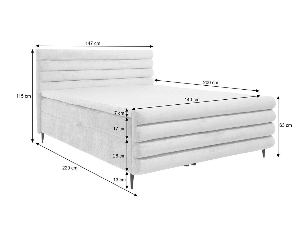 Boxspring krevet Margate 134 (Clara 215.15)