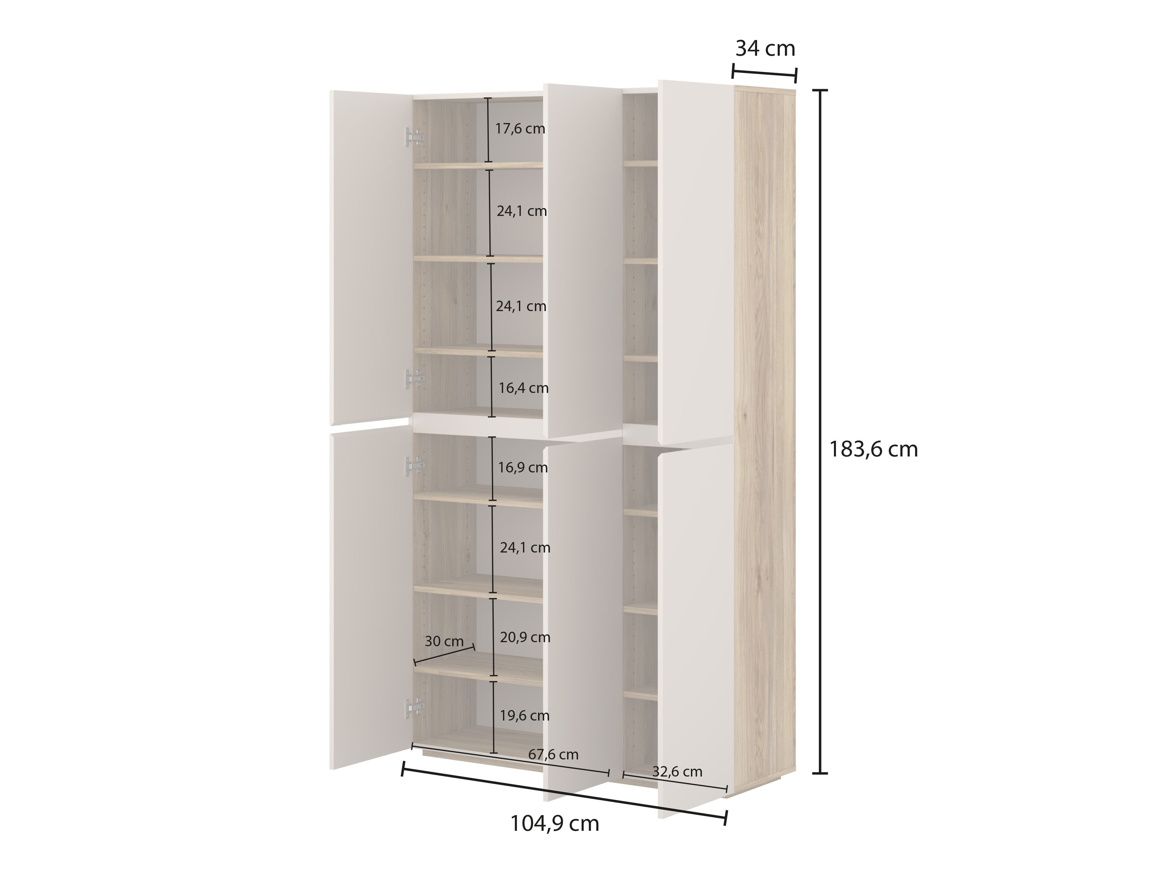 Set za hodnik Alsono 106