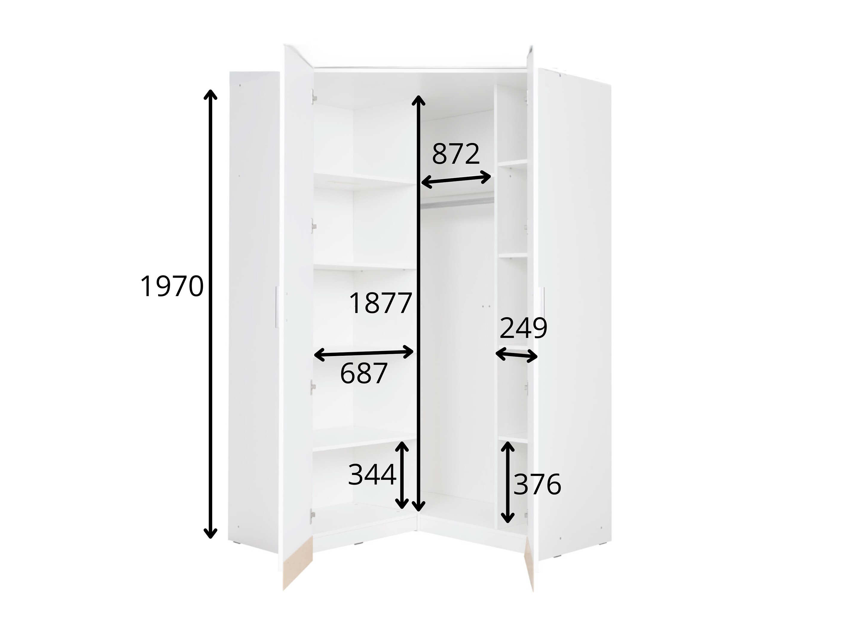 Kutni ormar Tenloru 105