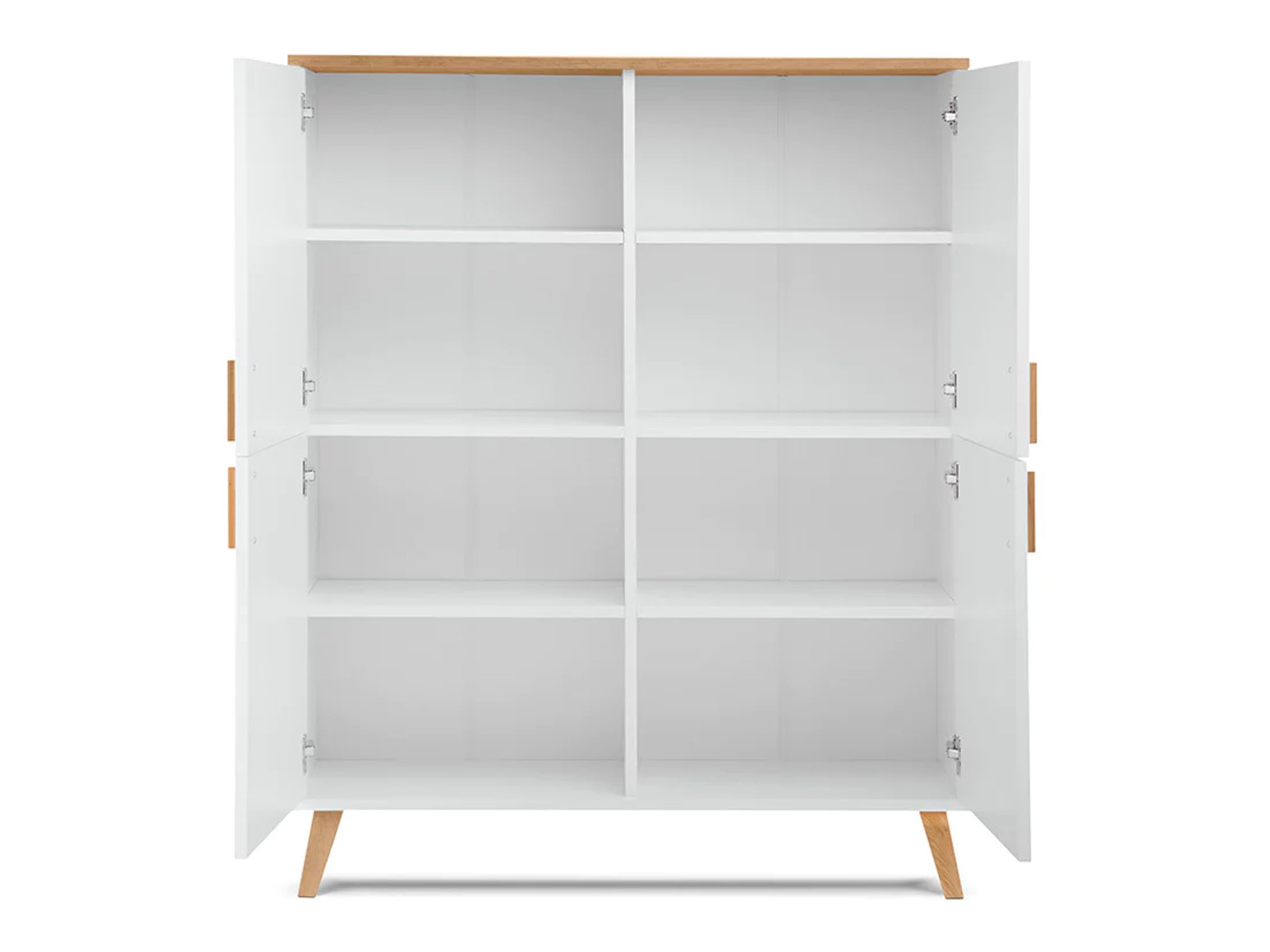 Ormarić Fivbeli 107 (Bijela + Hrast)