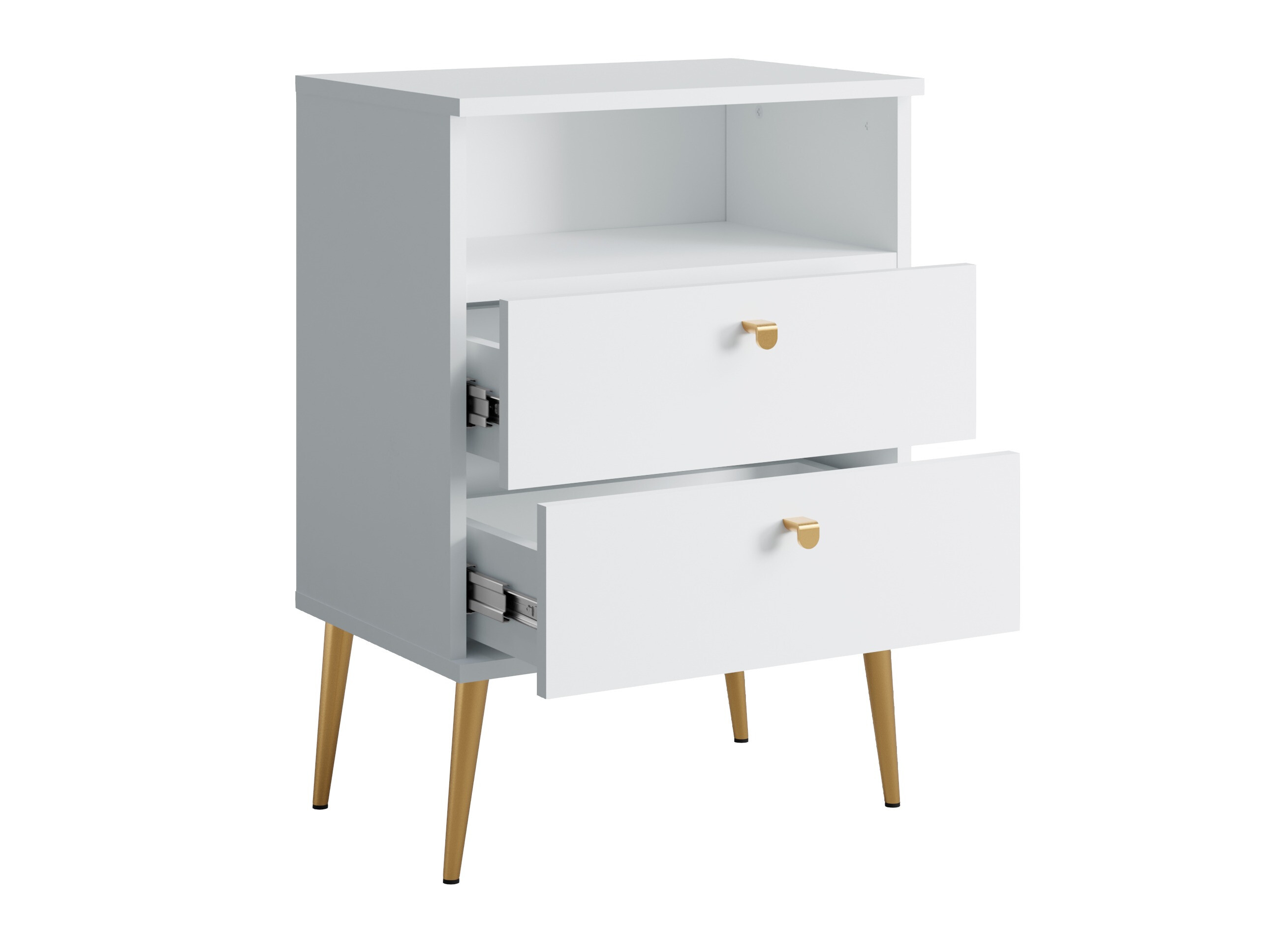 Noćni ormarić Baytown 184 (Bijela)