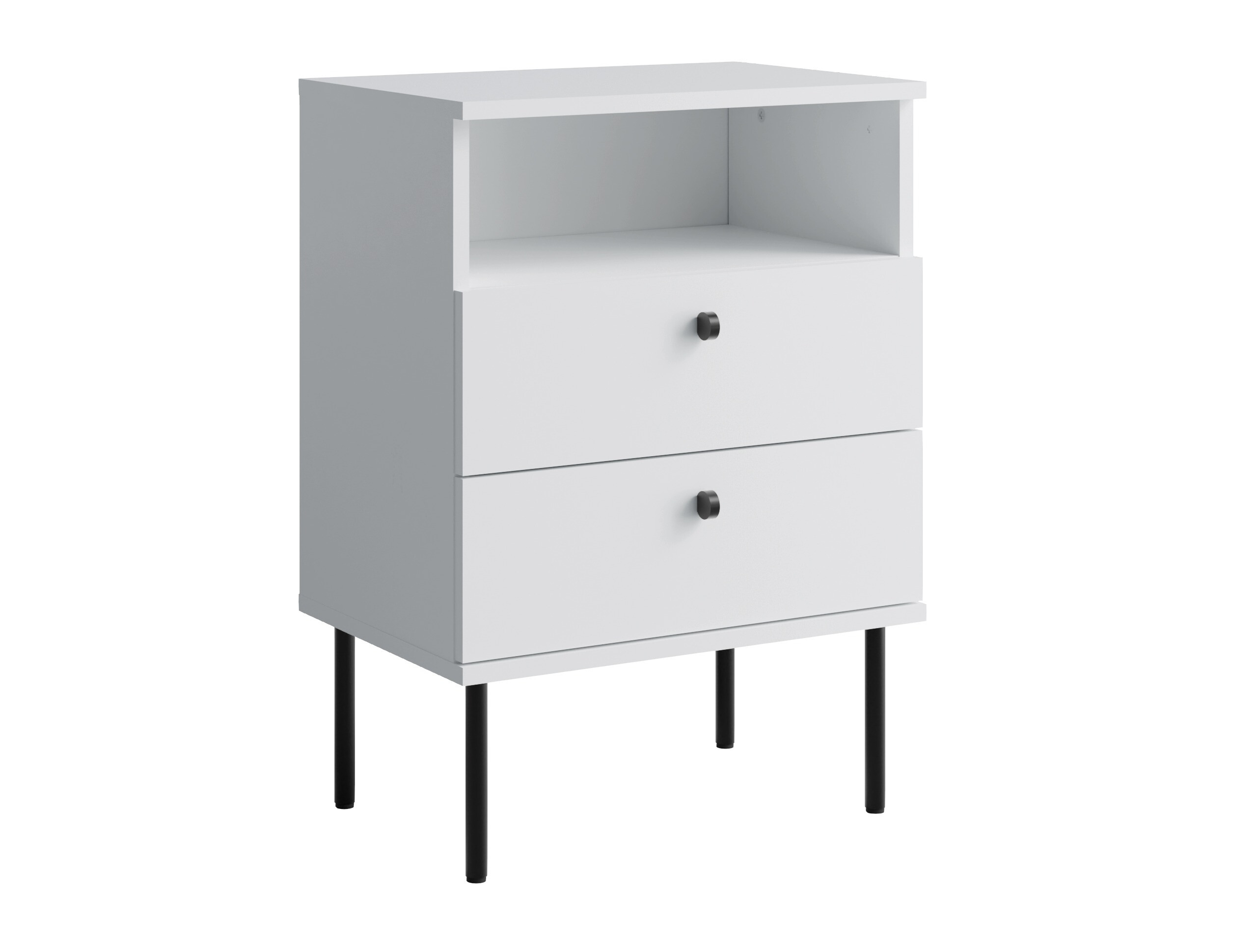 Noćni ormarić Baytown 185 (Bijela)