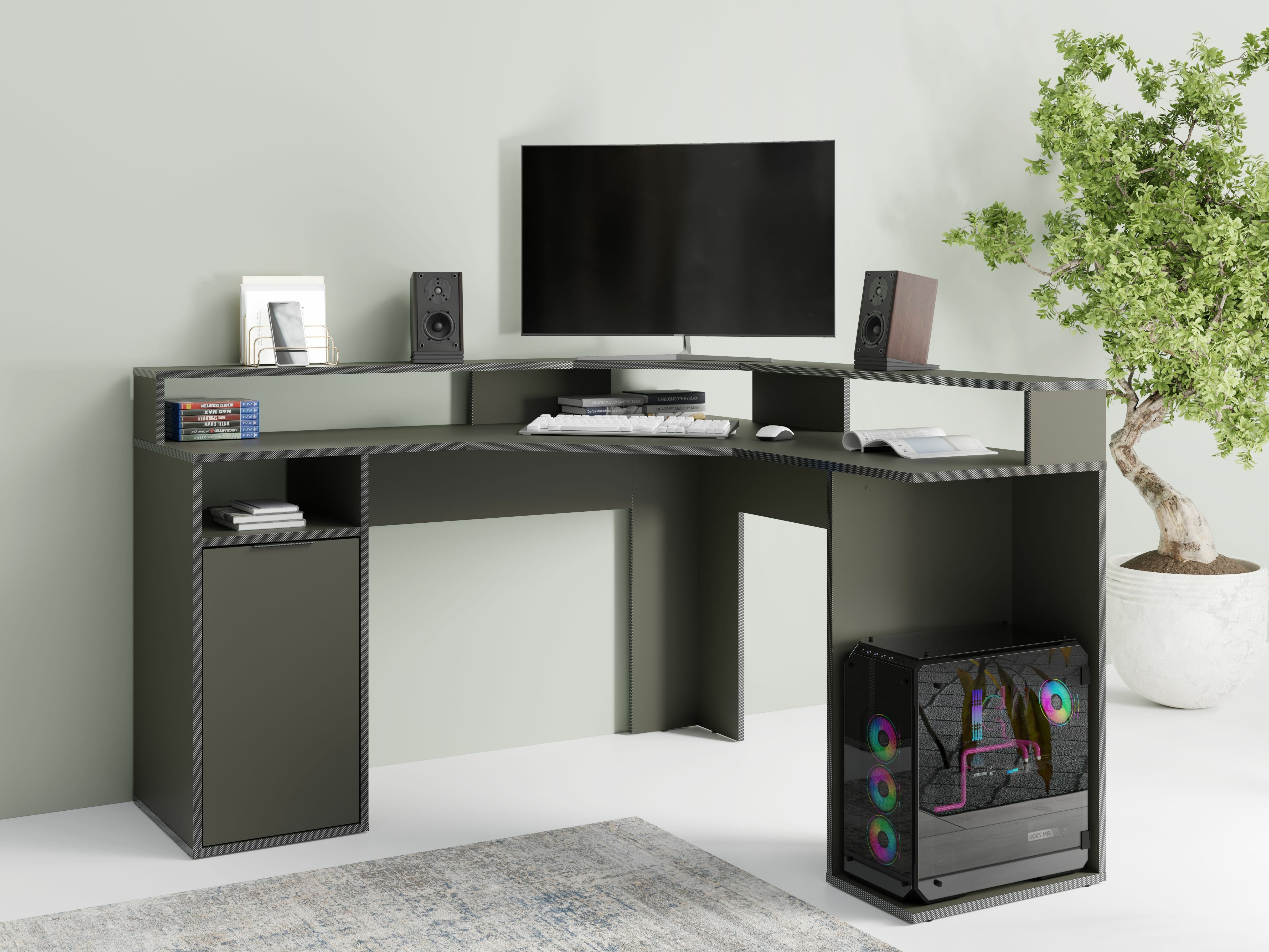 Kutni uredski stol Baytown 195