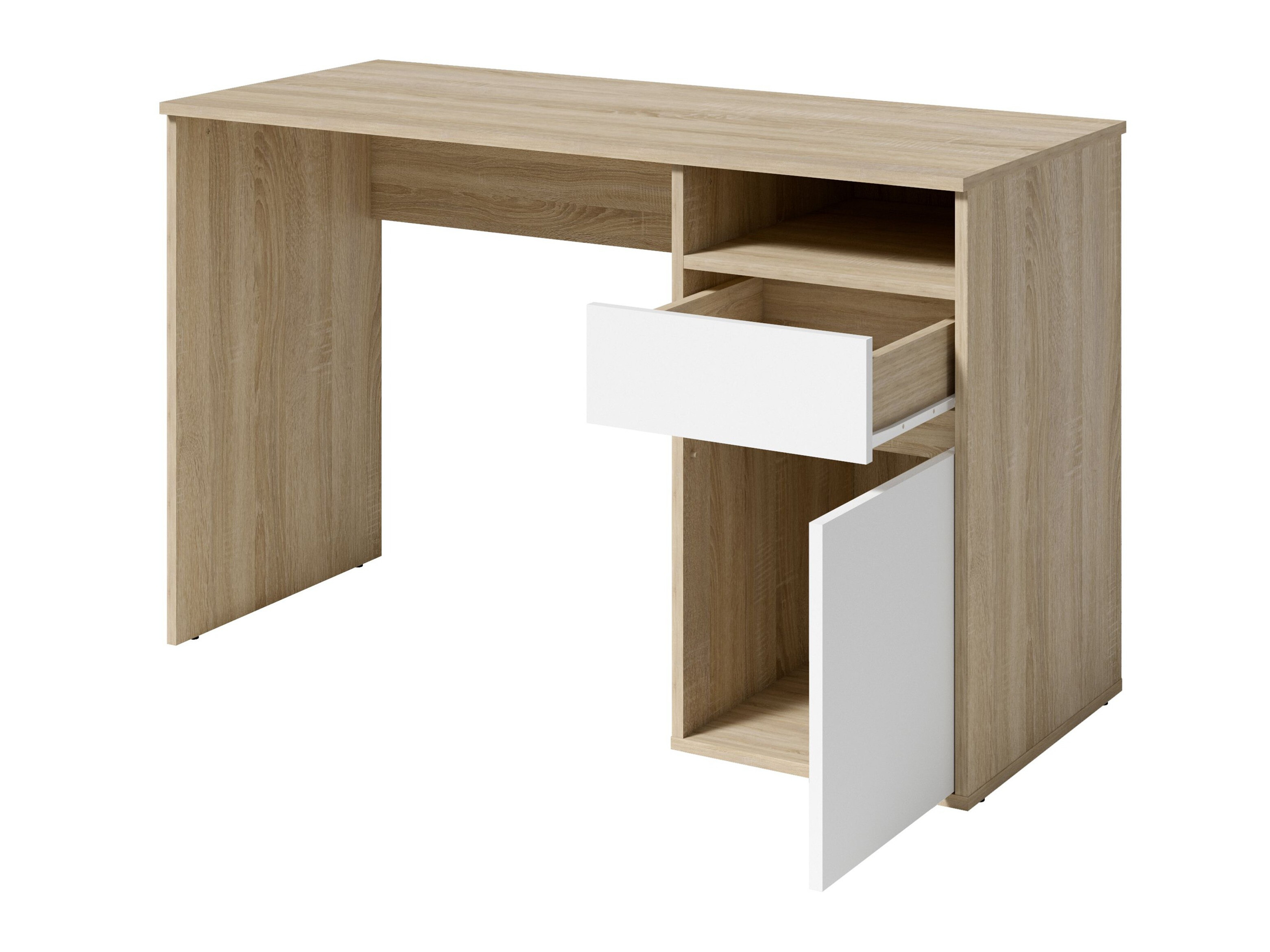 Uredski stol Baytown 190 (Bijela + Sonoma hrast)