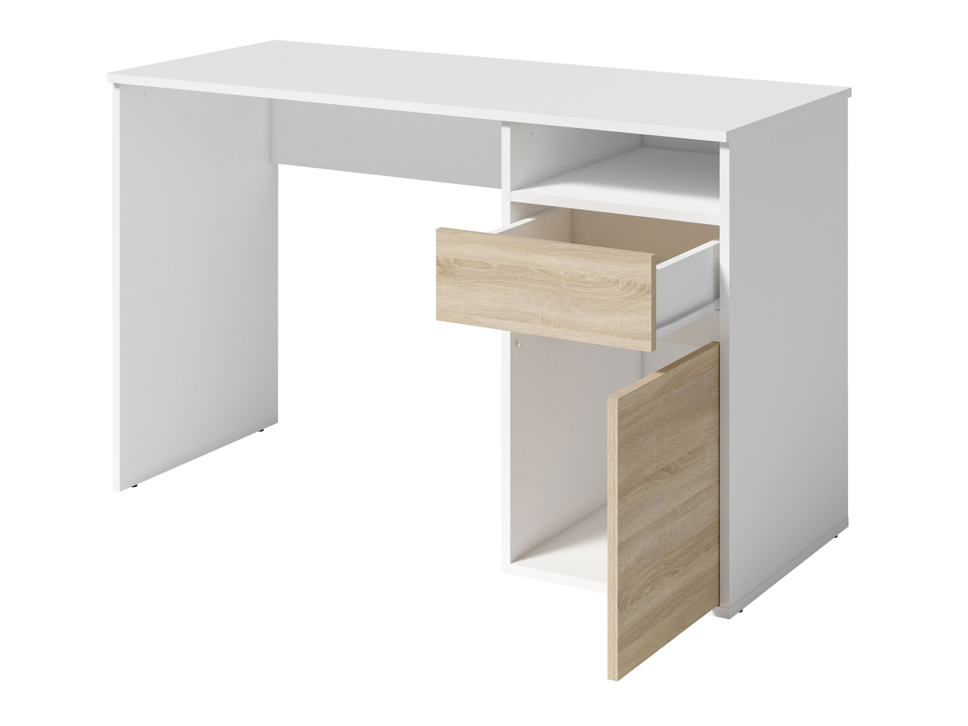 Uredski stol Baytown 190 (Bijela + Sonoma hrast)